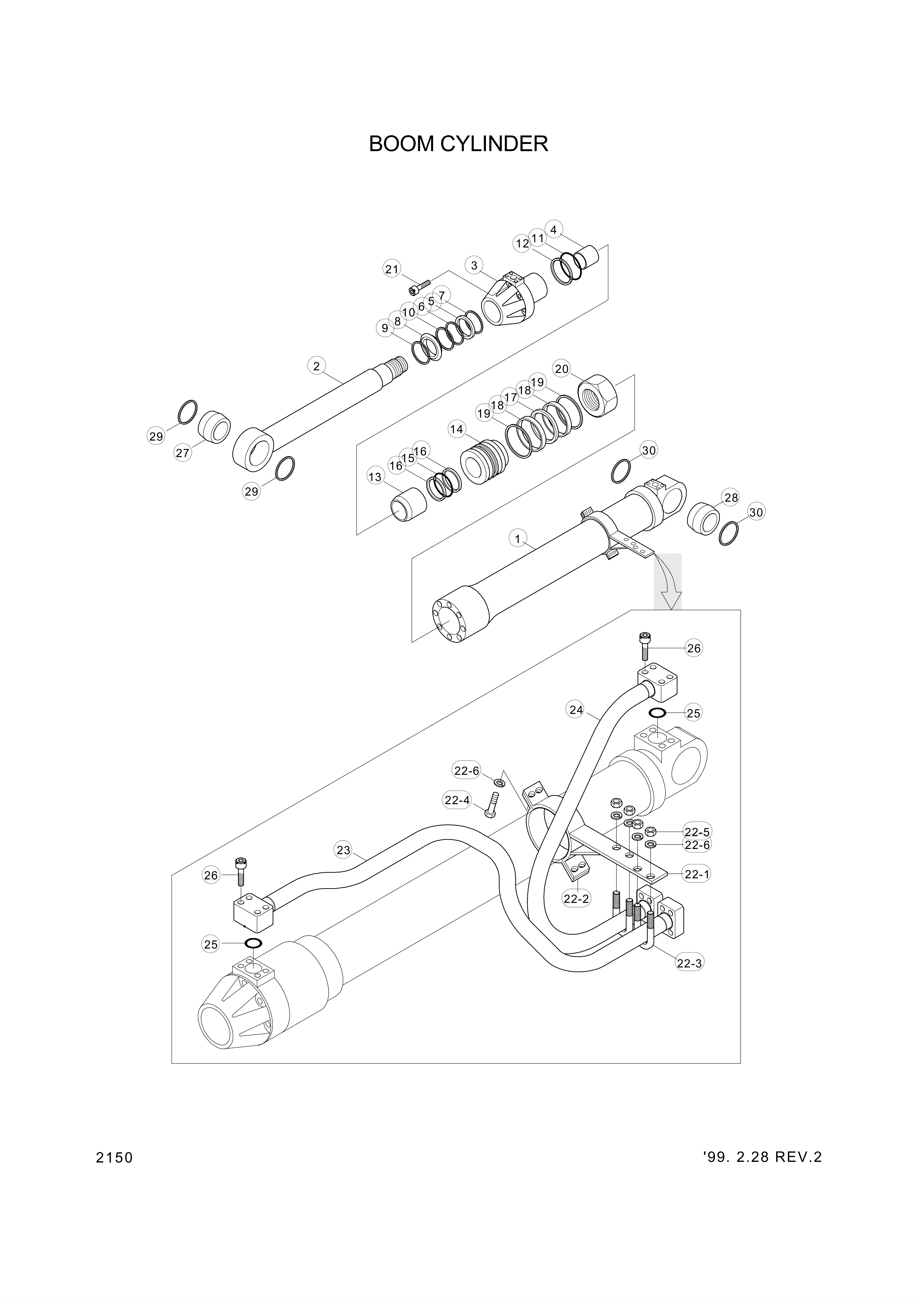 drawing for Hyundai Construction Equipment 160-26 - CLAMP-BAND (figure 3)