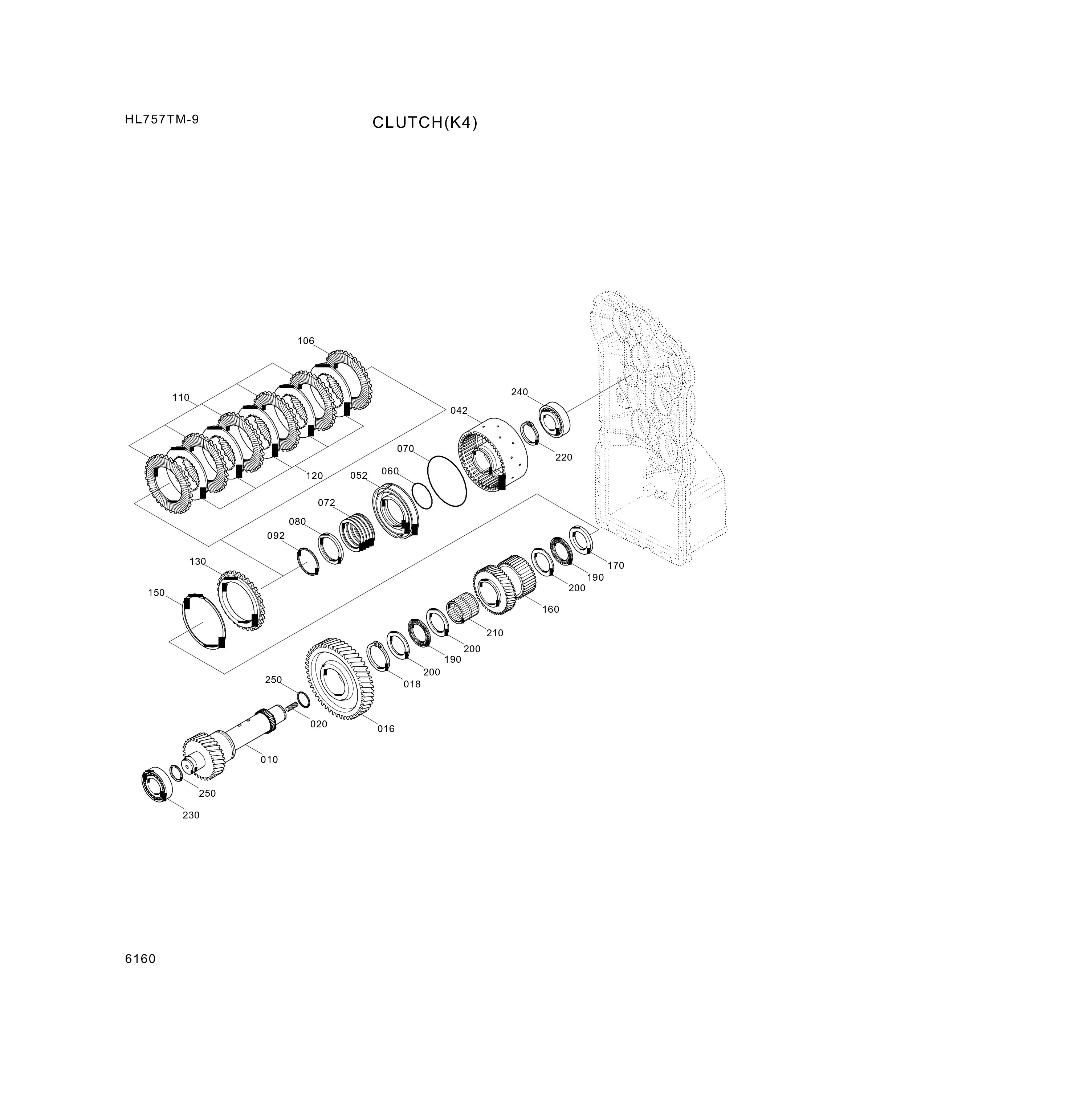 drawing for Hyundai Construction Equipment ZGAQ-01713 - COUPLING-CLUTCH (figure 5)