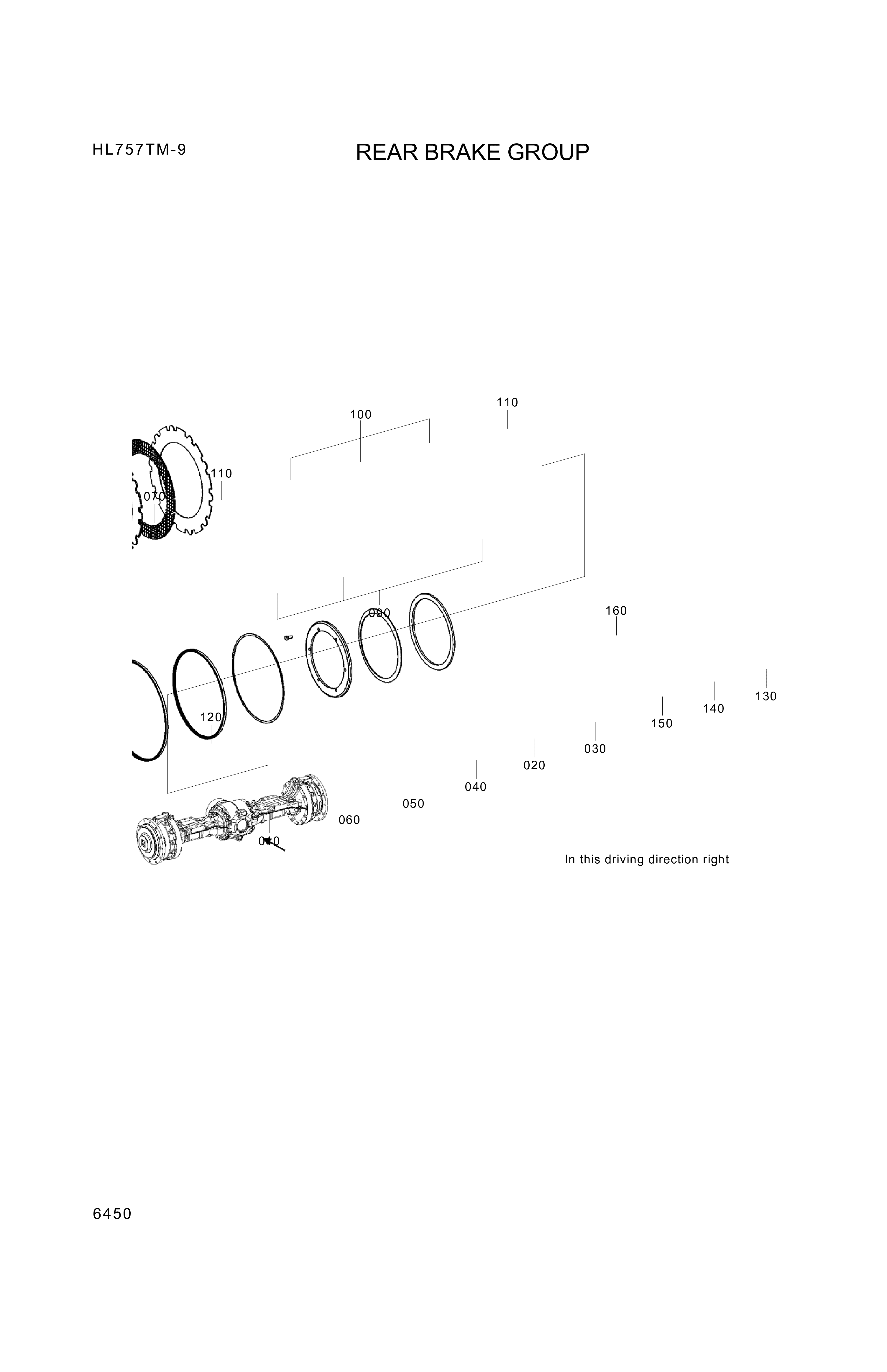 Technical drawing of Hyundai Construction Equipment SWO0167A-000-01 PISTON with dimensions and layout (figure 2)