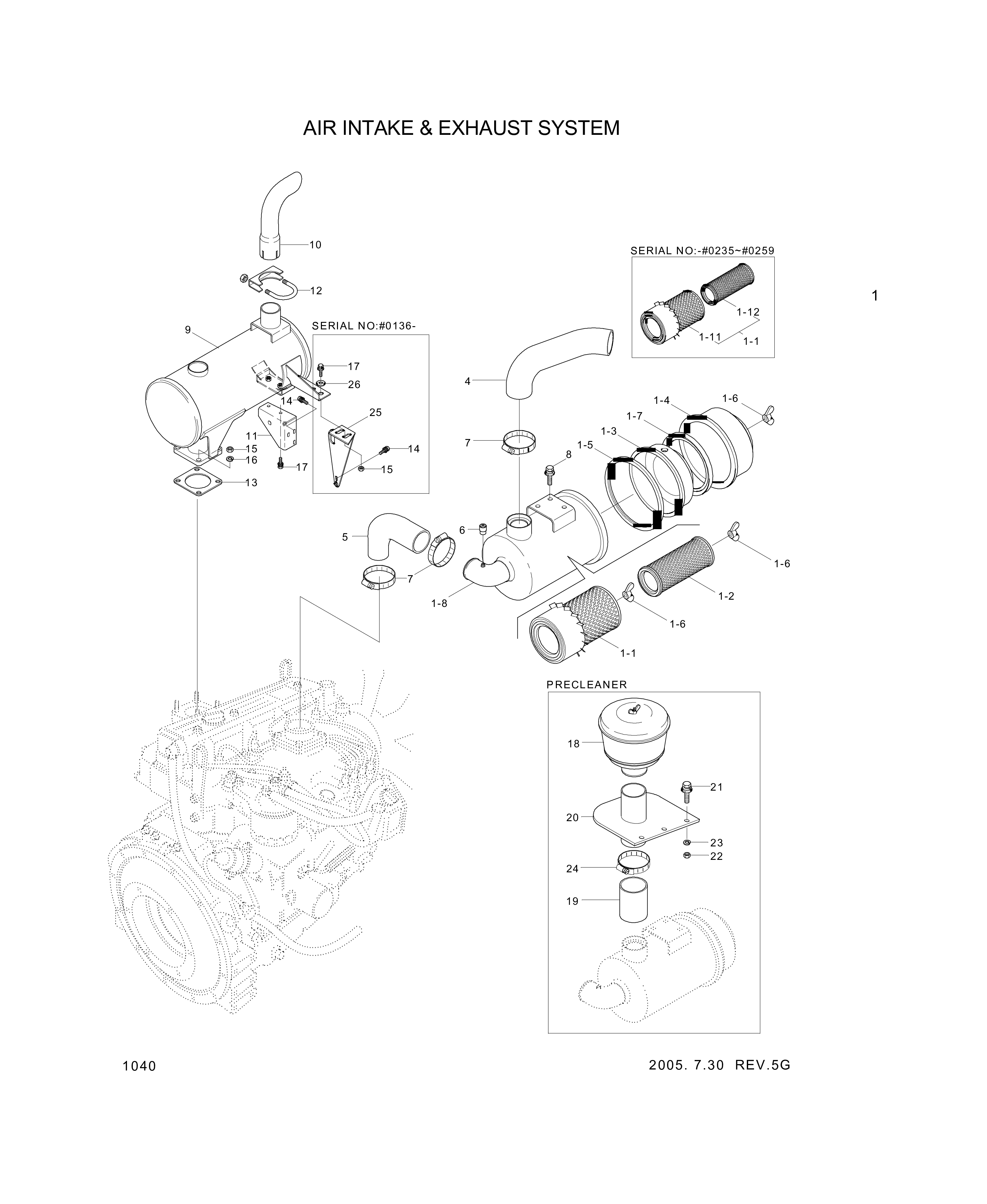 drawing for Hyundai Construction Equipment S170-510002 - CLAMP-U/BOLT (figure 4)