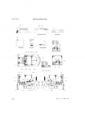 drawing for Hyundai Construction Equipment 93FT-40710 - DECAL-TILT (figure 2)
