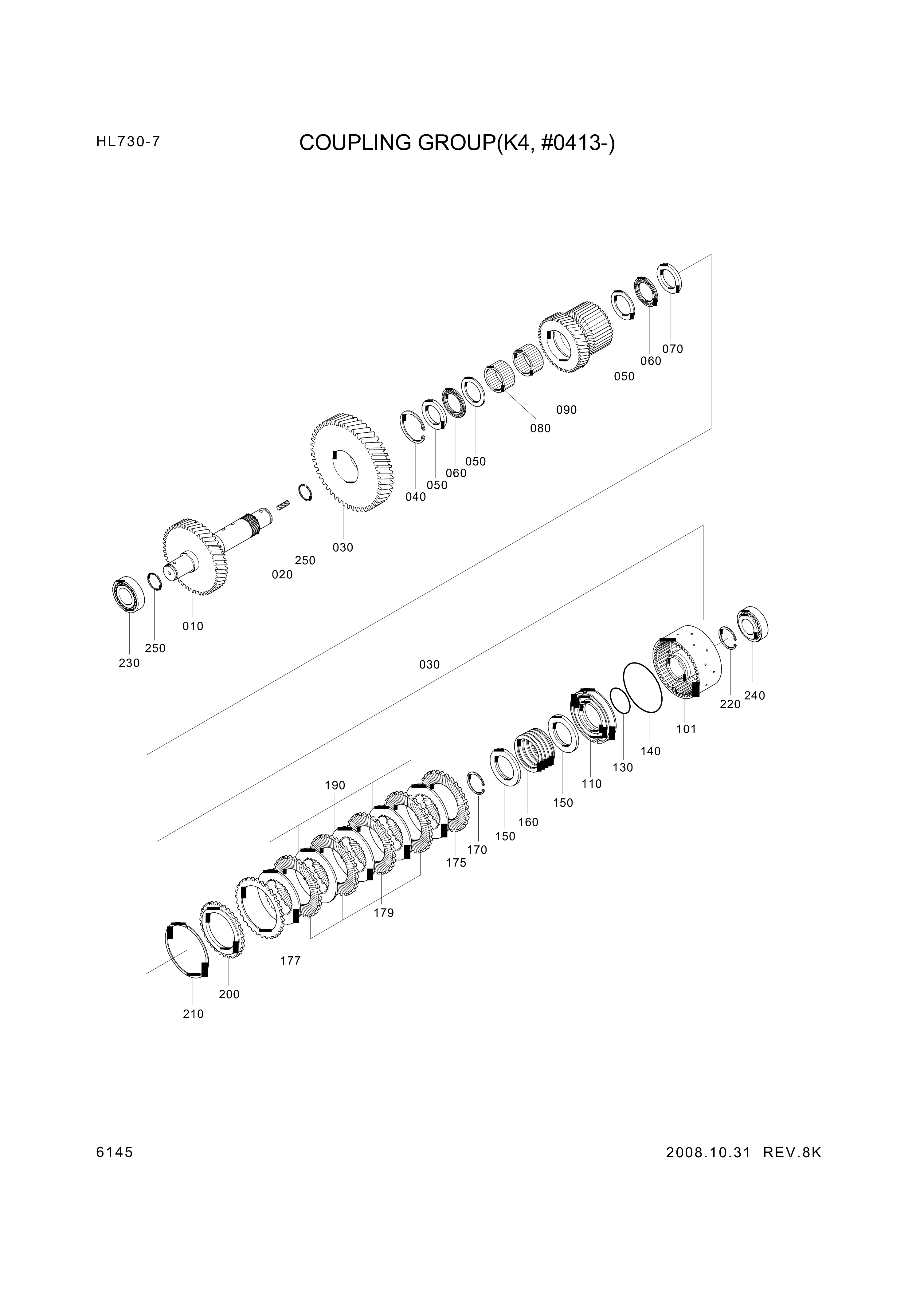 drawing for Hyundai Construction Equipment (816) - END SHIM (figure 4)