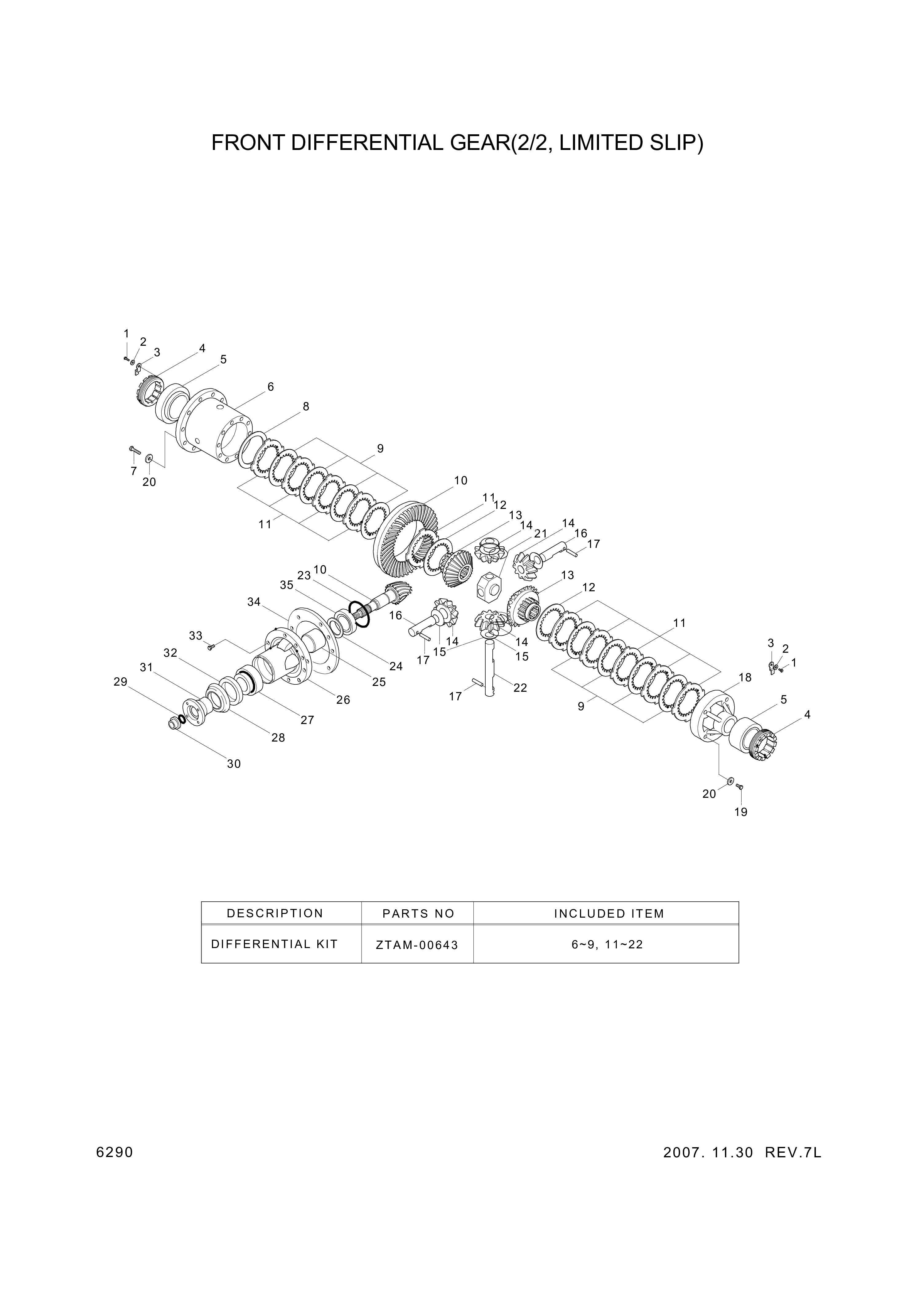 drawing for Hyundai Construction Equipment 176.04.040.01 - CARRIER (figure 4)