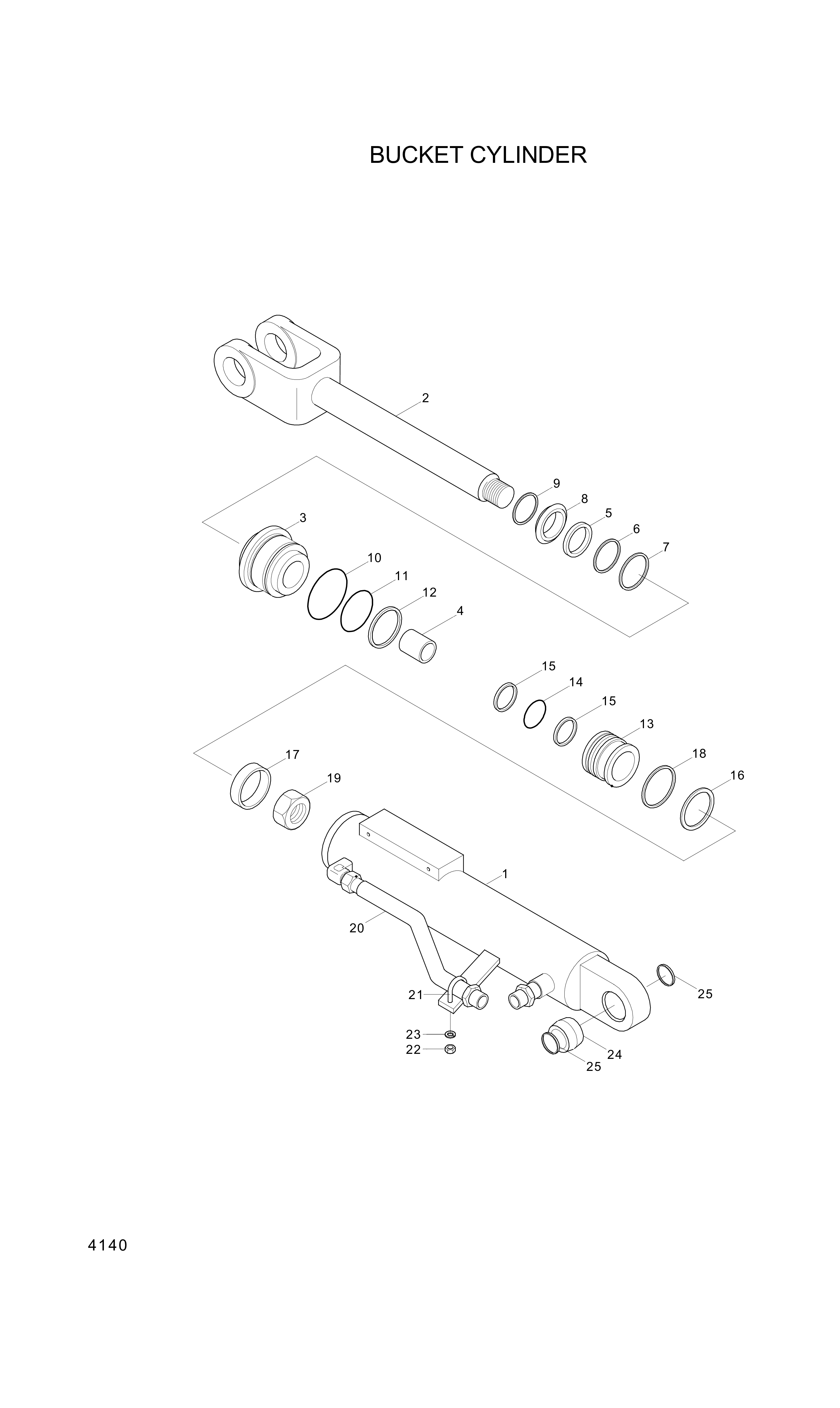 drawing for Hyundai Construction Equipment XKCC-00624 - SEAL-ROD (figure 3)