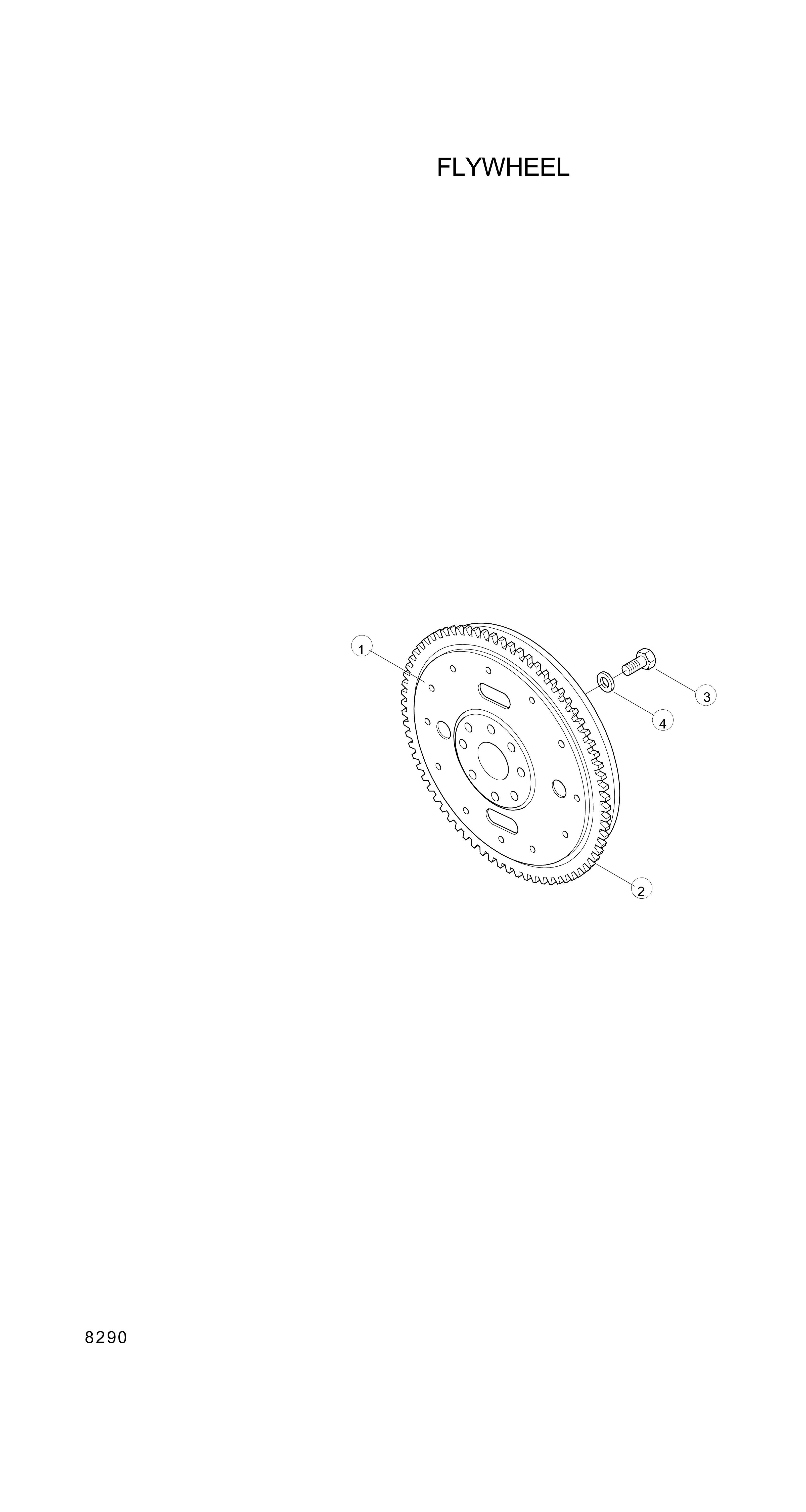 drawing for Hyundai Construction Equipment YUBP-06999 - GEAR-RING (figure 3)