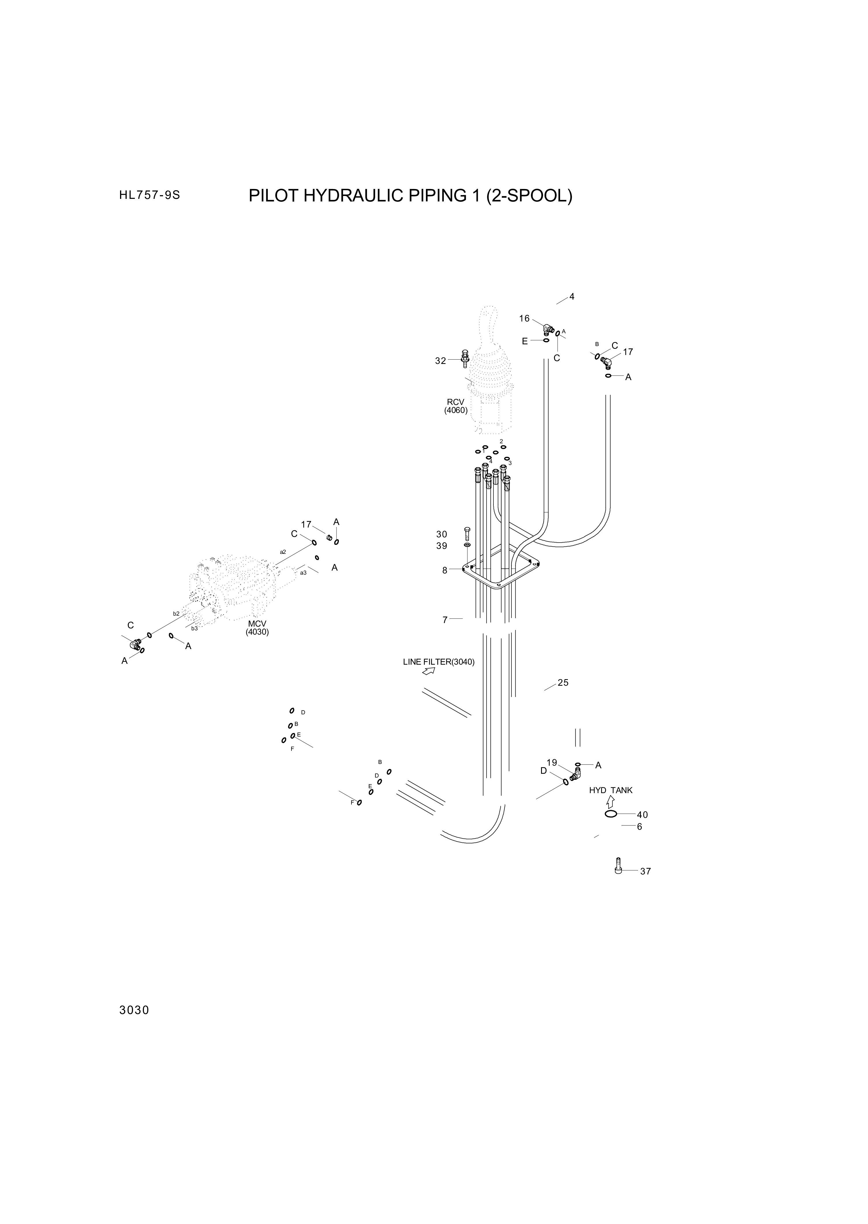 drawing for Hyundai Construction Equipment S179-080406 - BOLT-SOCKET (figure 3)