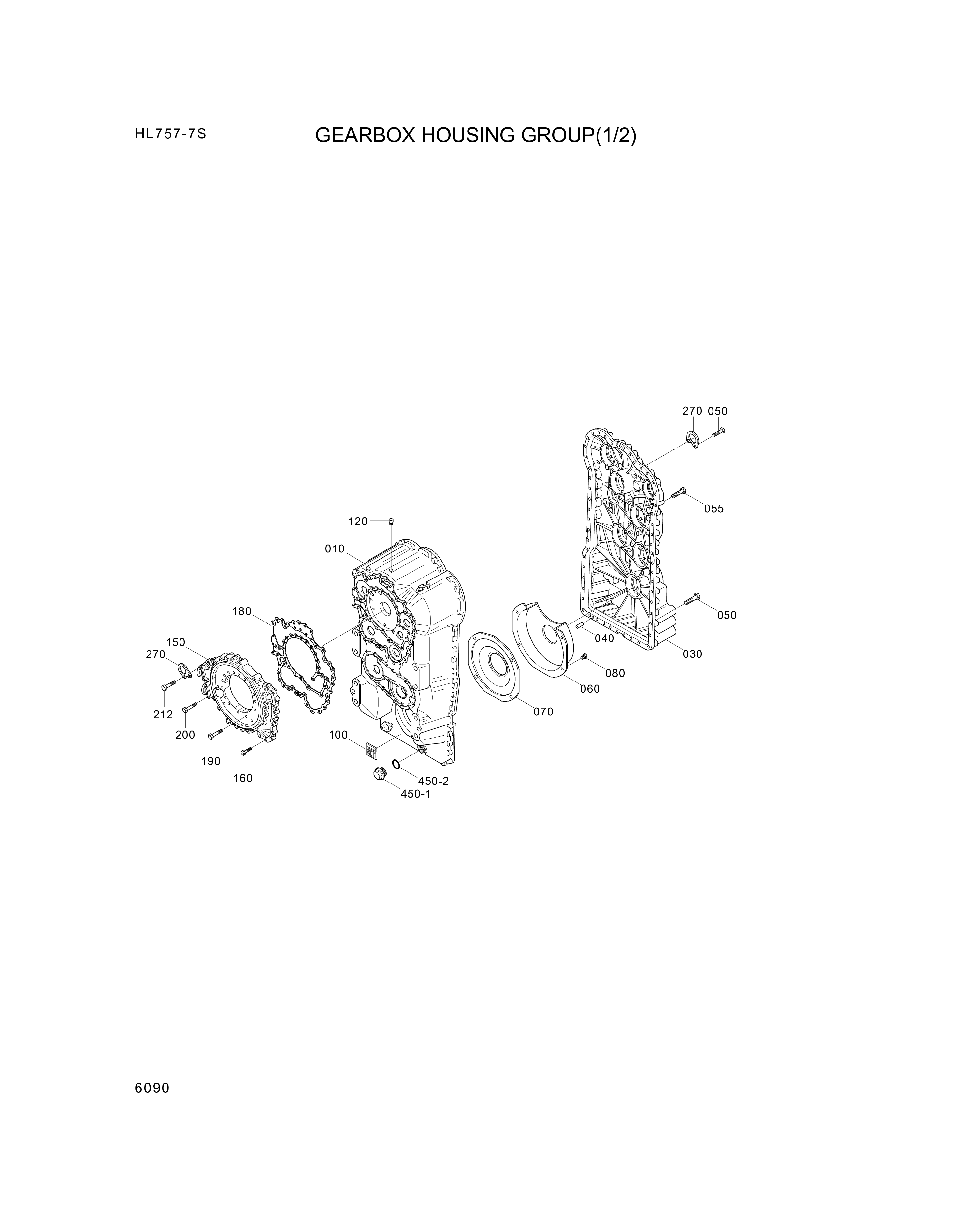 drawing for Hyundai Construction Equipment ZGAQ-02822 - SECTOR-FRONT (figure 2)
