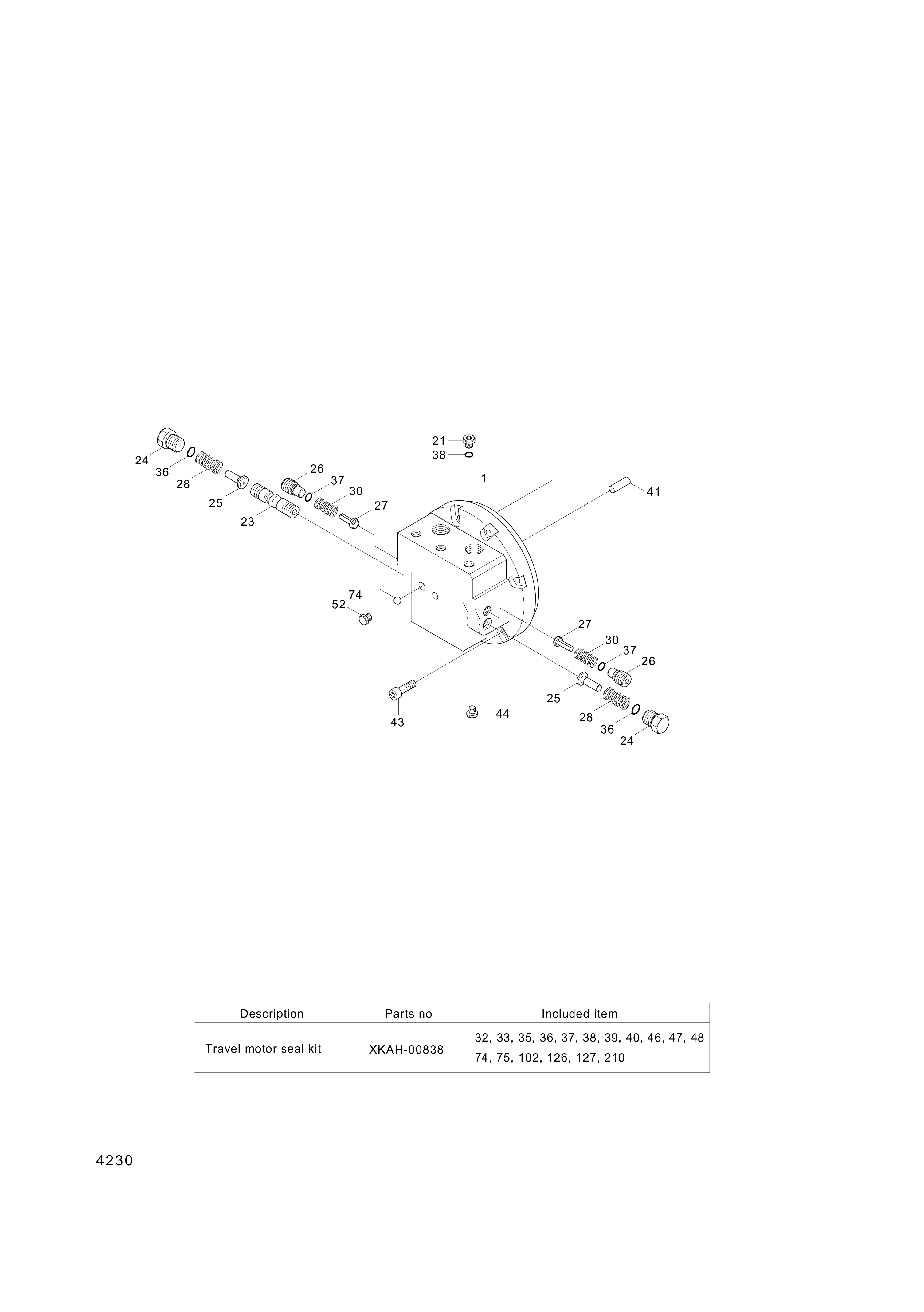 drawing for Hyundai Construction Equipment XKAH-00788 - RETAINER-SPRING (figure 3)