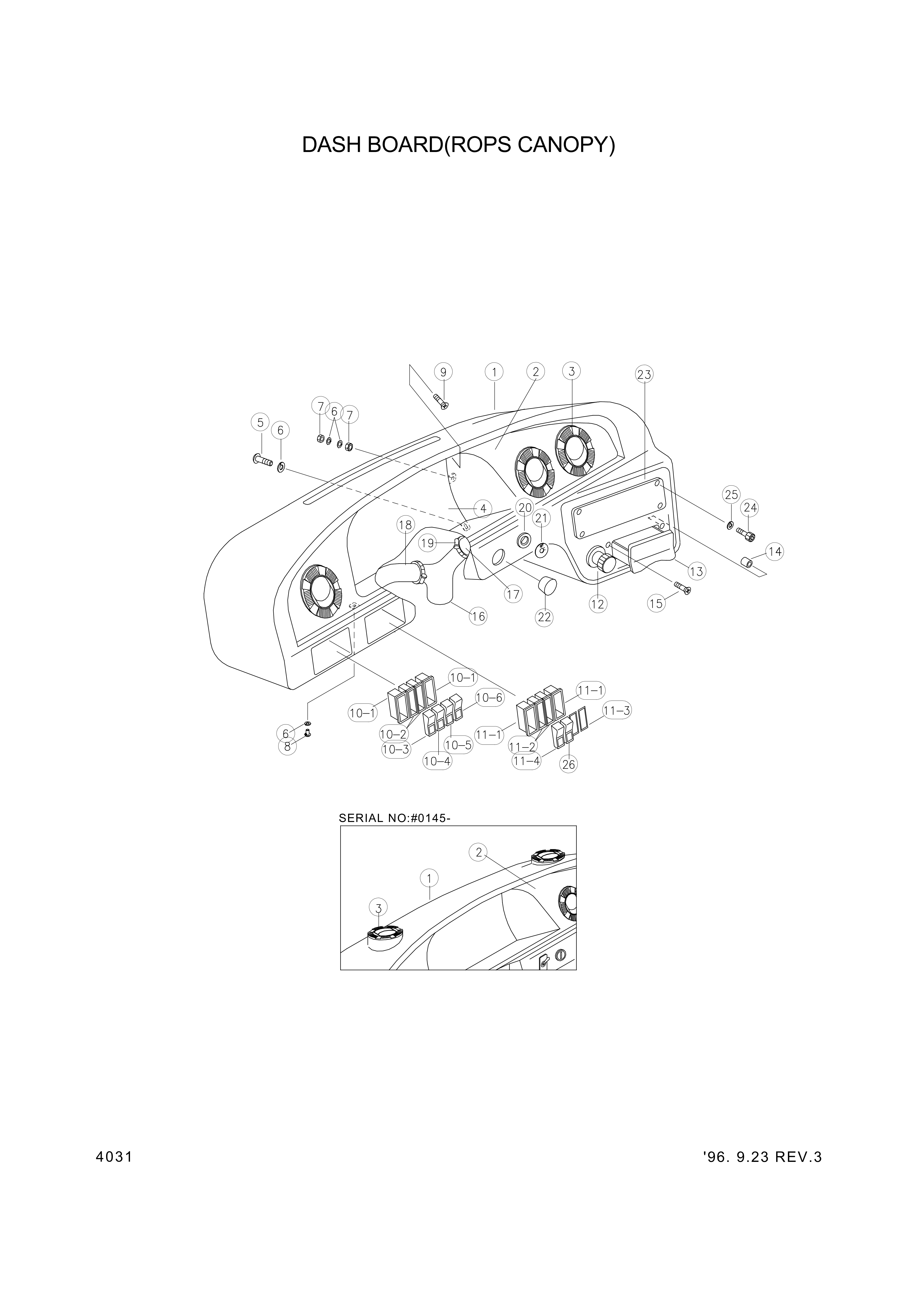 drawing for Hyundai Construction Equipment S141-050306 - BOLT-FLAT (figure 1)