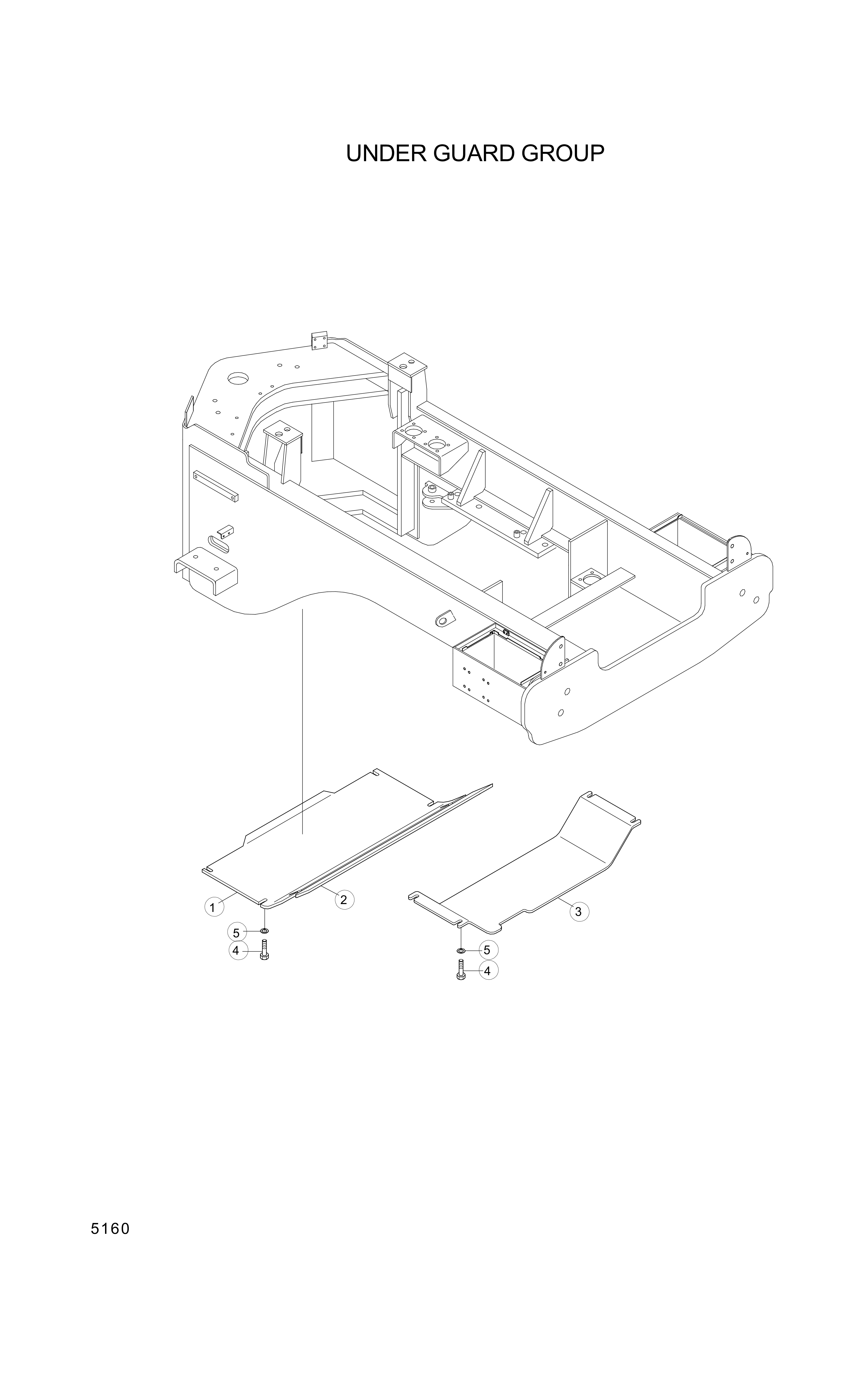 drawing for Hyundai Construction Equipment 54L4-02240 - PLATE (figure 1)