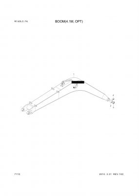 drawing for Hyundai Construction Equipment 61EN-12010 - BUSHING-PIN (figure 4)