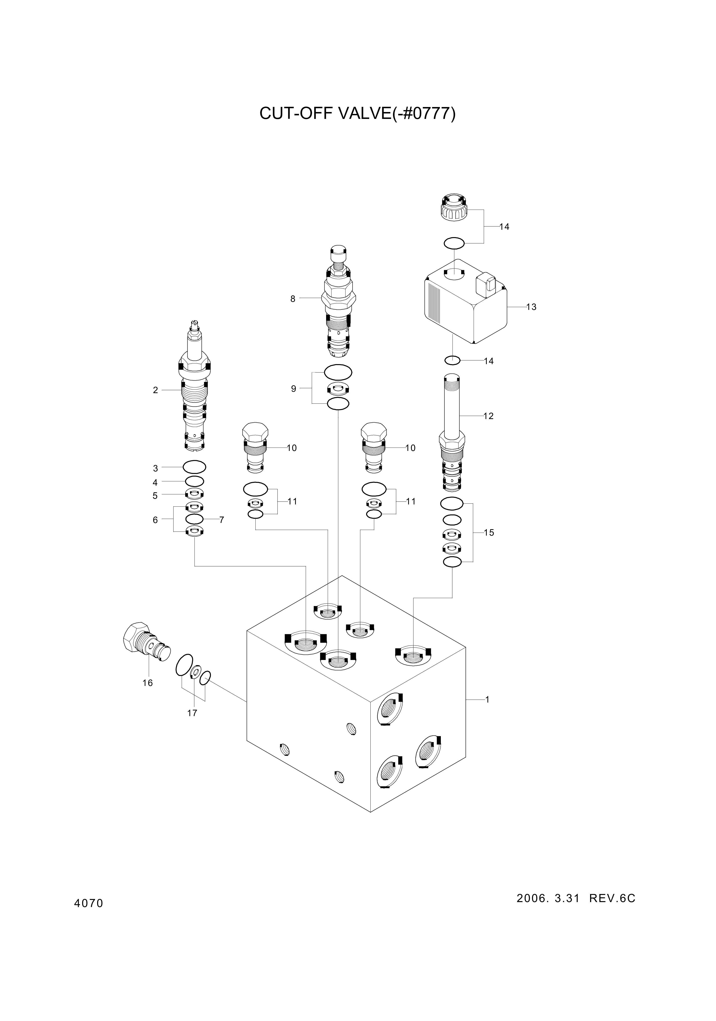 drawing for Hyundai Construction Equipment XKAL-00011 - O-RING (figure 3)