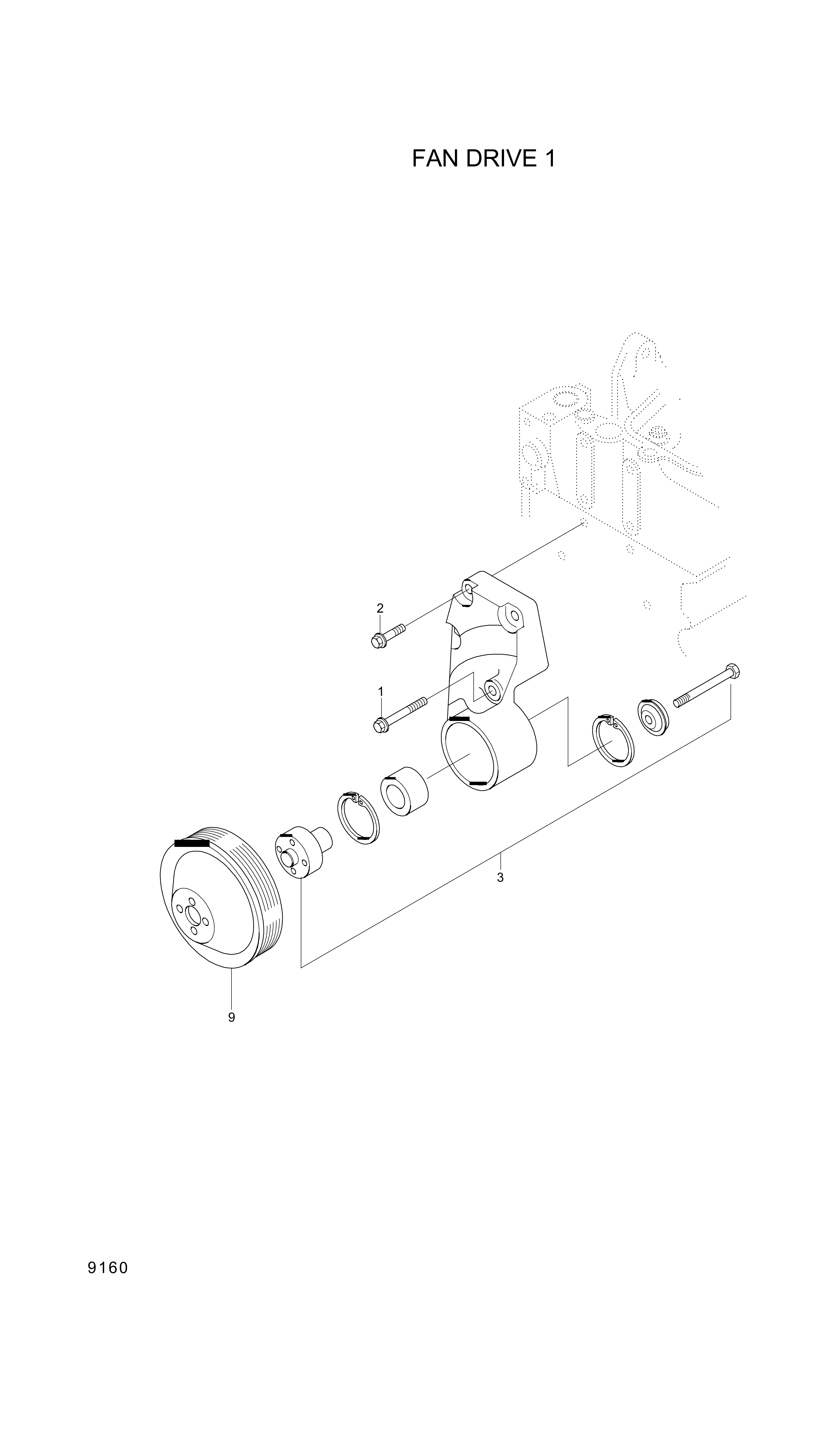 drawing for Hyundai Construction Equipment YUBP-06578 - SCREW (figure 2)