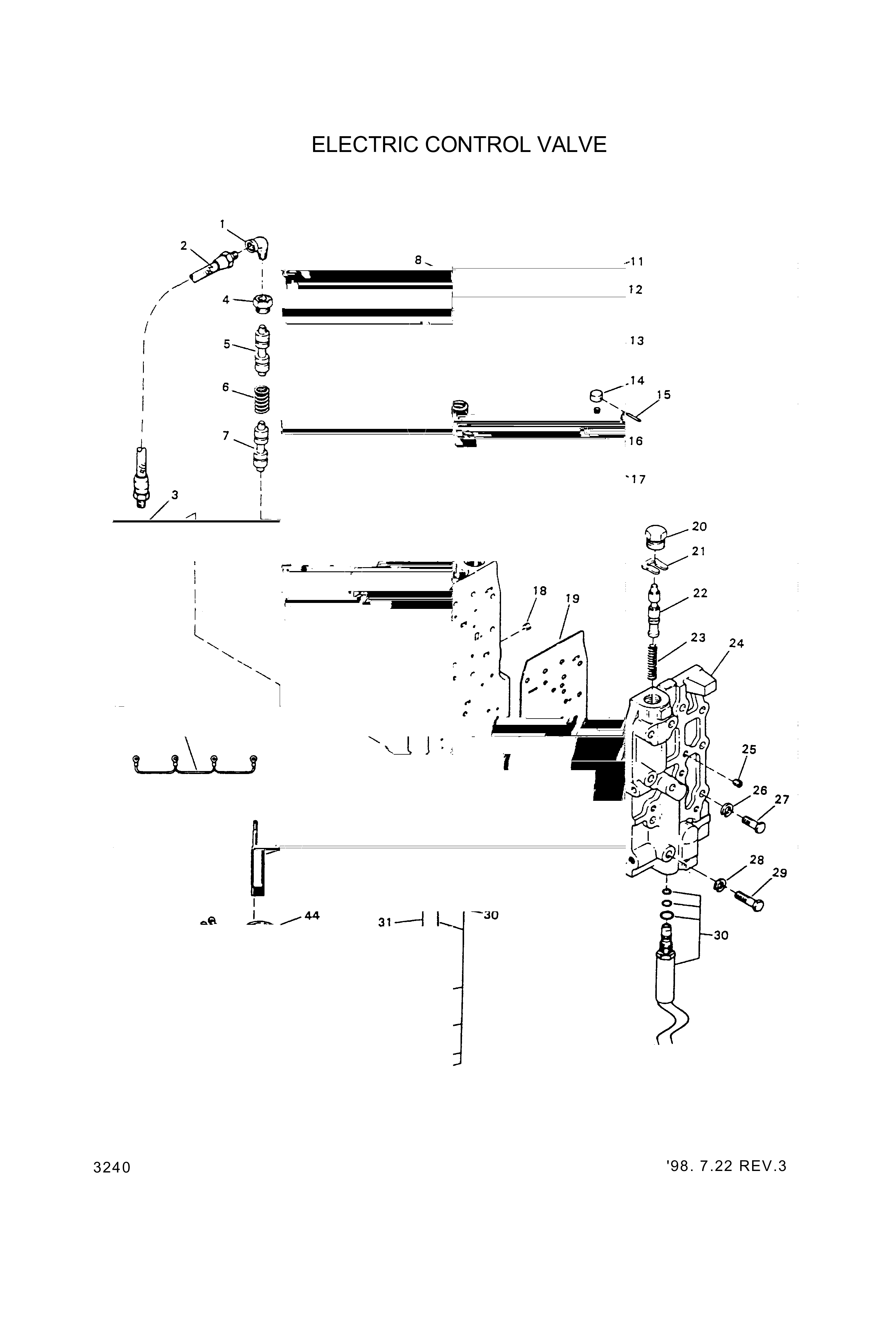 drawing for Hyundai Construction Equipment 1C-624 - SCREW (figure 1)