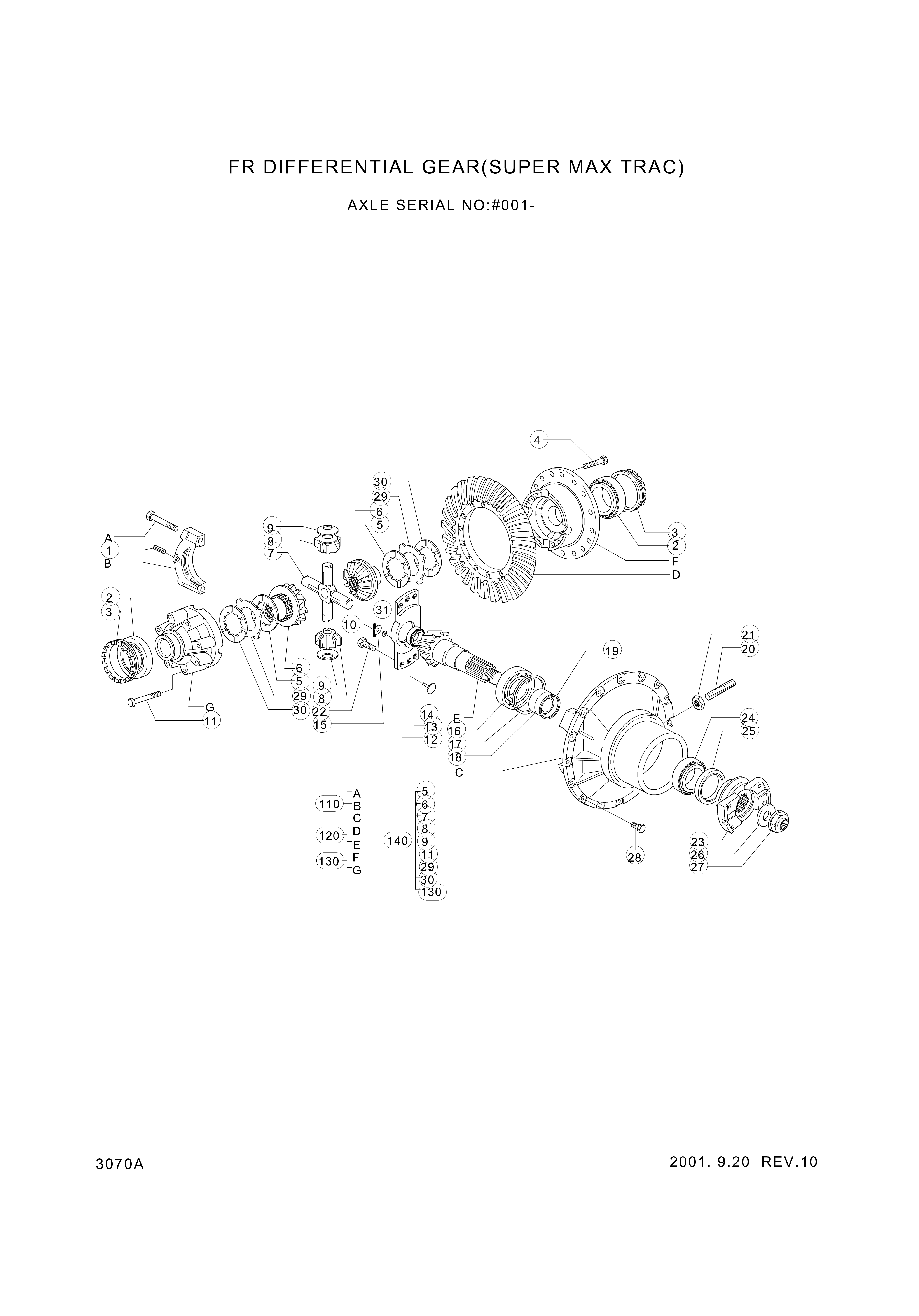 drawing for Hyundai Construction Equipment 3137473 - CARRIER ASSY (figure 2)