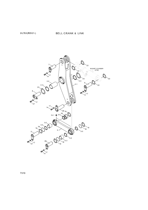 Technical drawing of Hyundai Construction Equipment S391-120210 SHIM-ROUND 1.0 with dimensions and layout (figure 3)