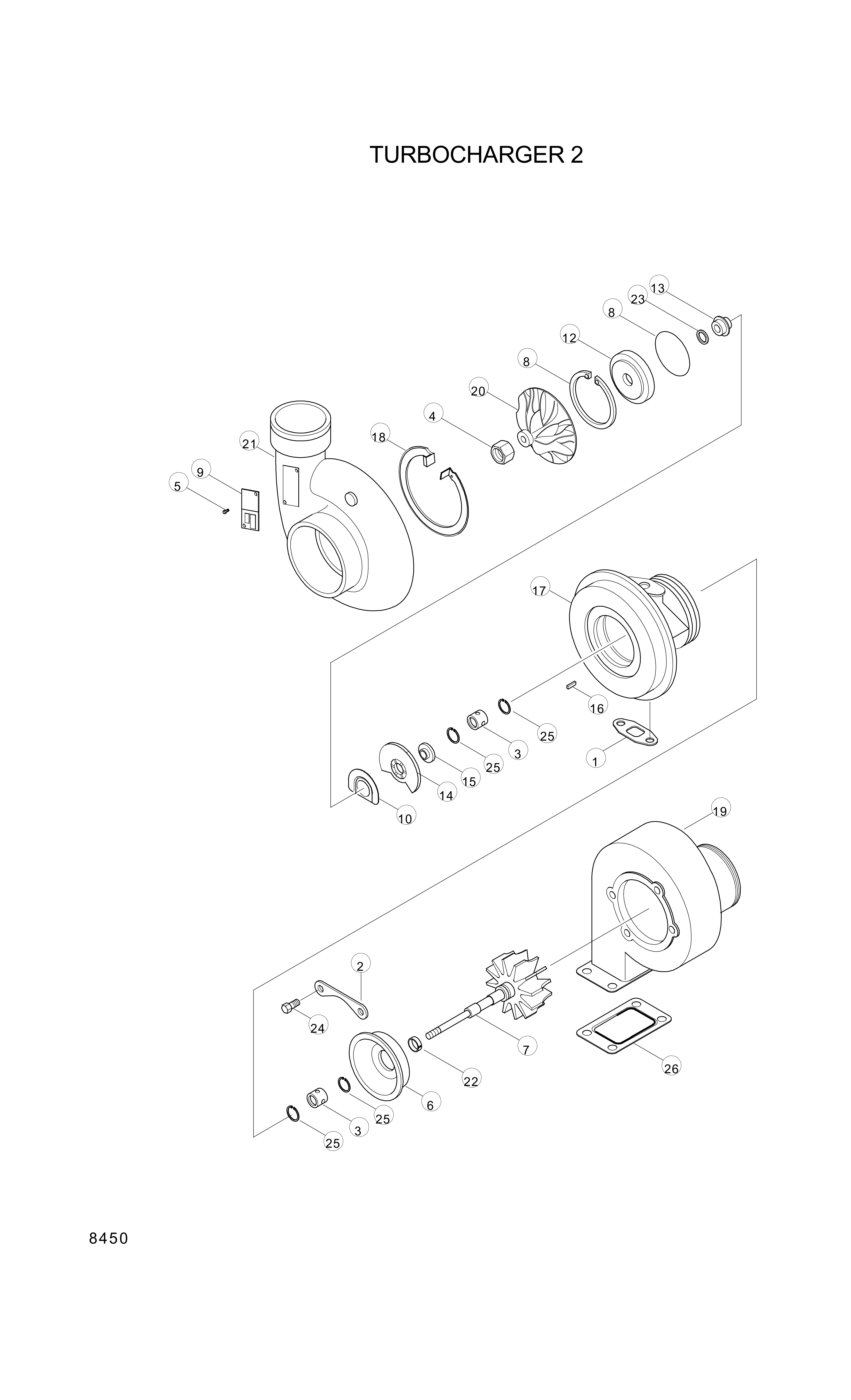 drawing for Hyundai Construction Equipment YUBP-05521 - BAFFLE-OIL (figure 5)