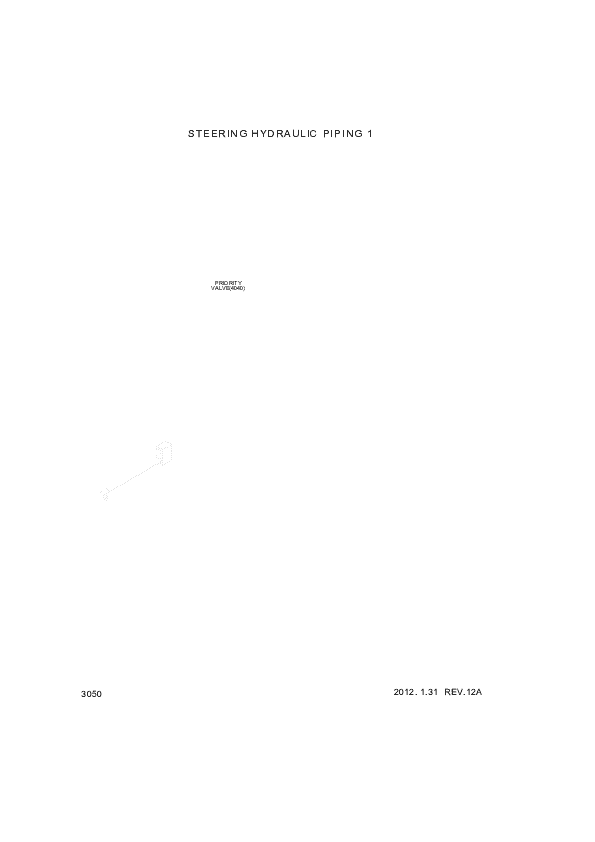 drawing for Hyundai Construction Equipment P930-122027 - HOSE ASSY-ORFS&THD (figure 2)