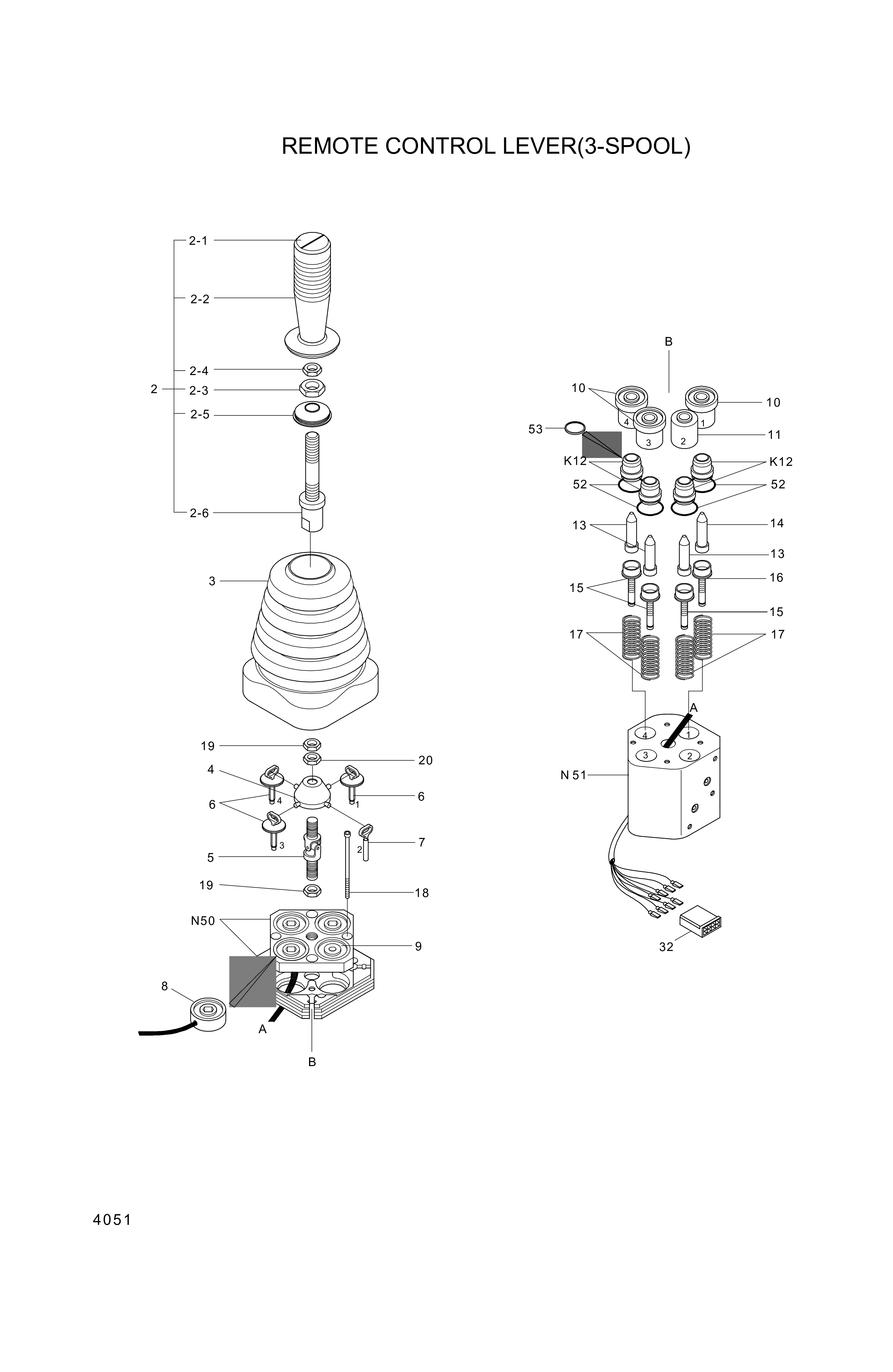 drawing for Hyundai Construction Equipment P9298000261 - Nut (figure 1)
