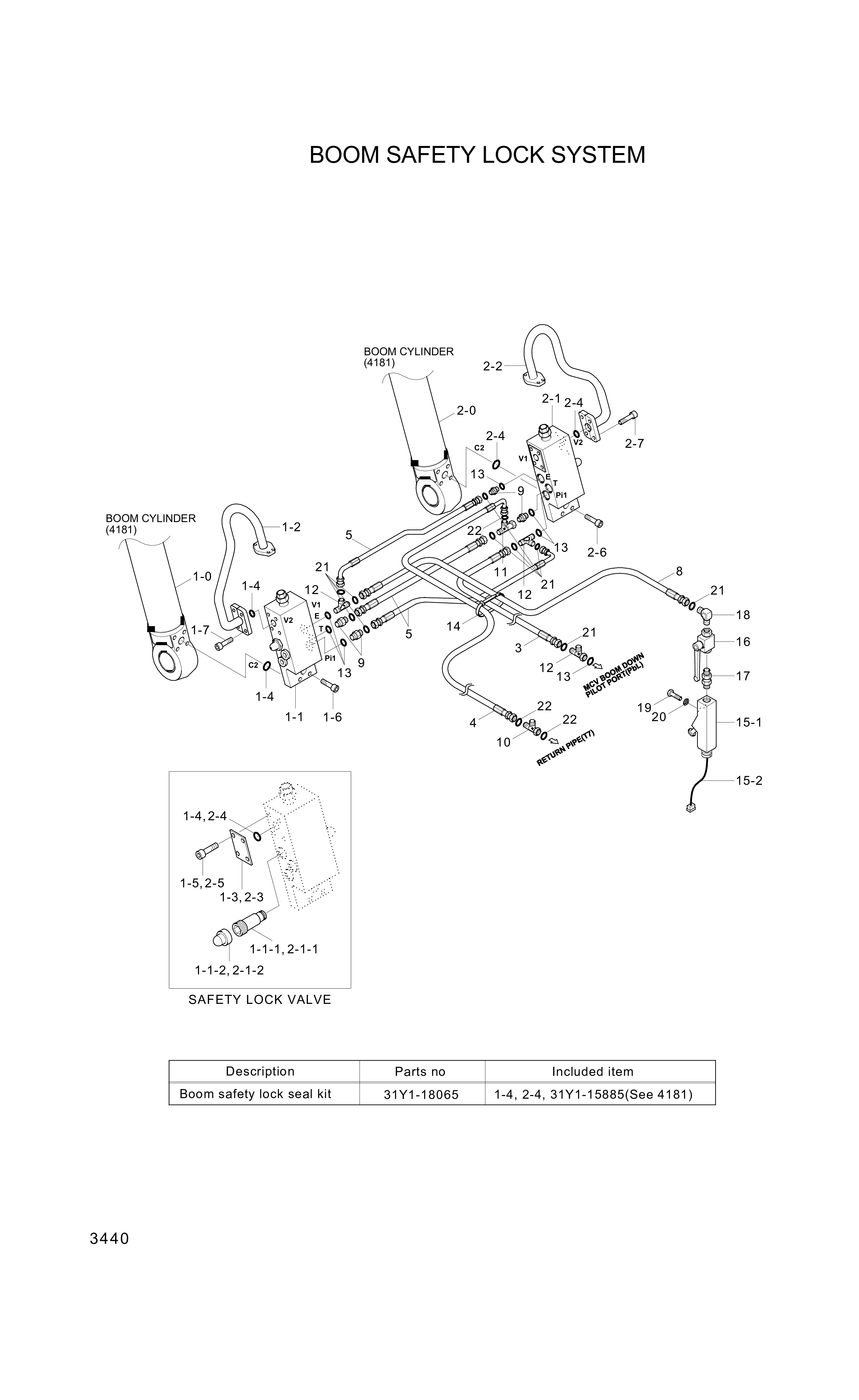 drawing for Hyundai Construction Equipment P930-047011 - HOSE ASSY-ORFS&THD (figure 2)