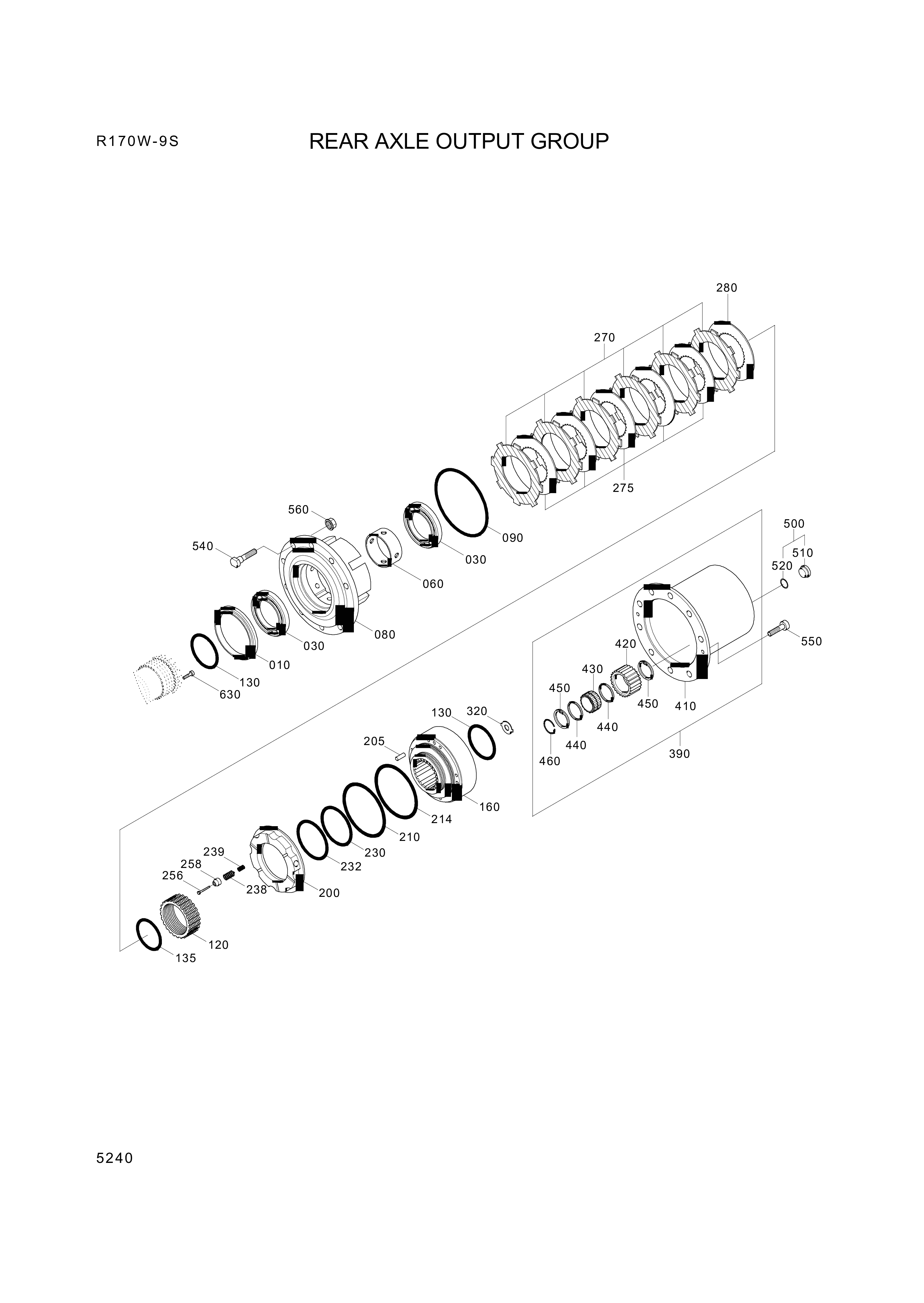 drawing for Hyundai Construction Equipment ZGAQ-02207 - HUB-AXLE (figure 4)