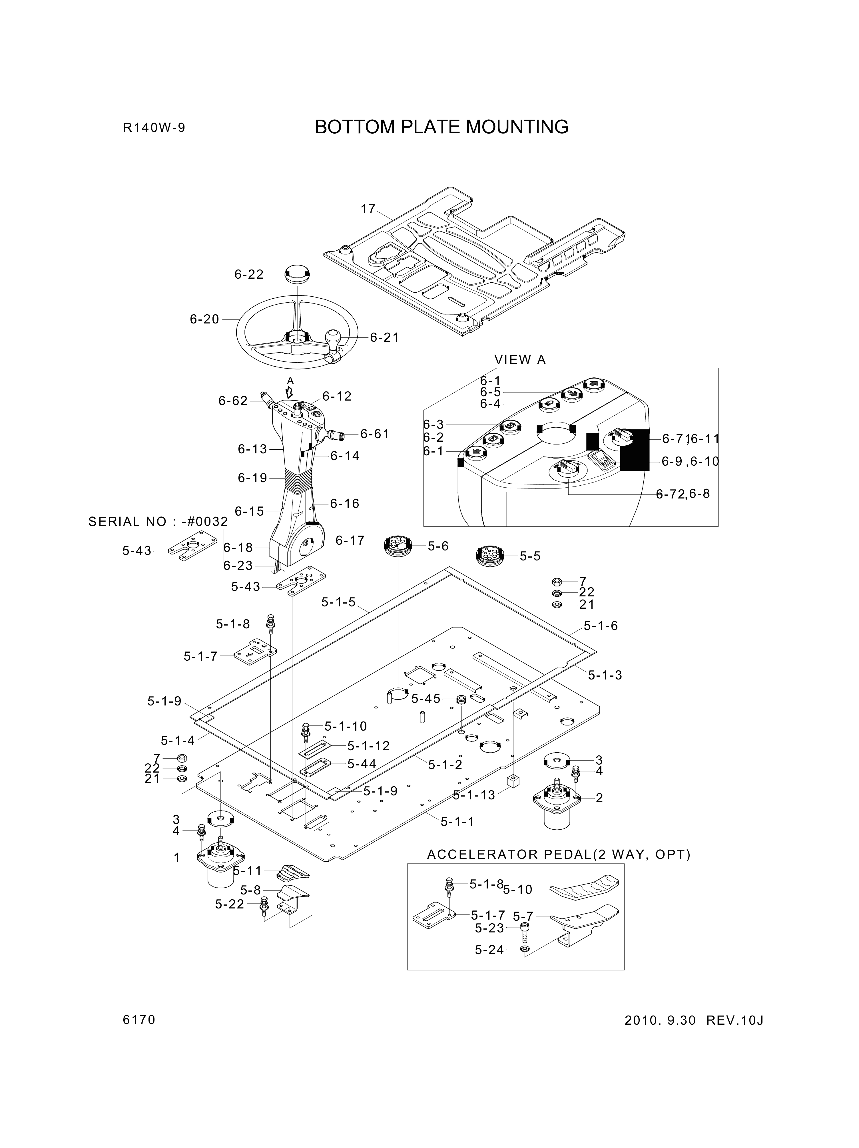 drawing for Hyundai Construction Equipment ZTAZ-00073 - SWITCH-COLUMN RH (figure 3)