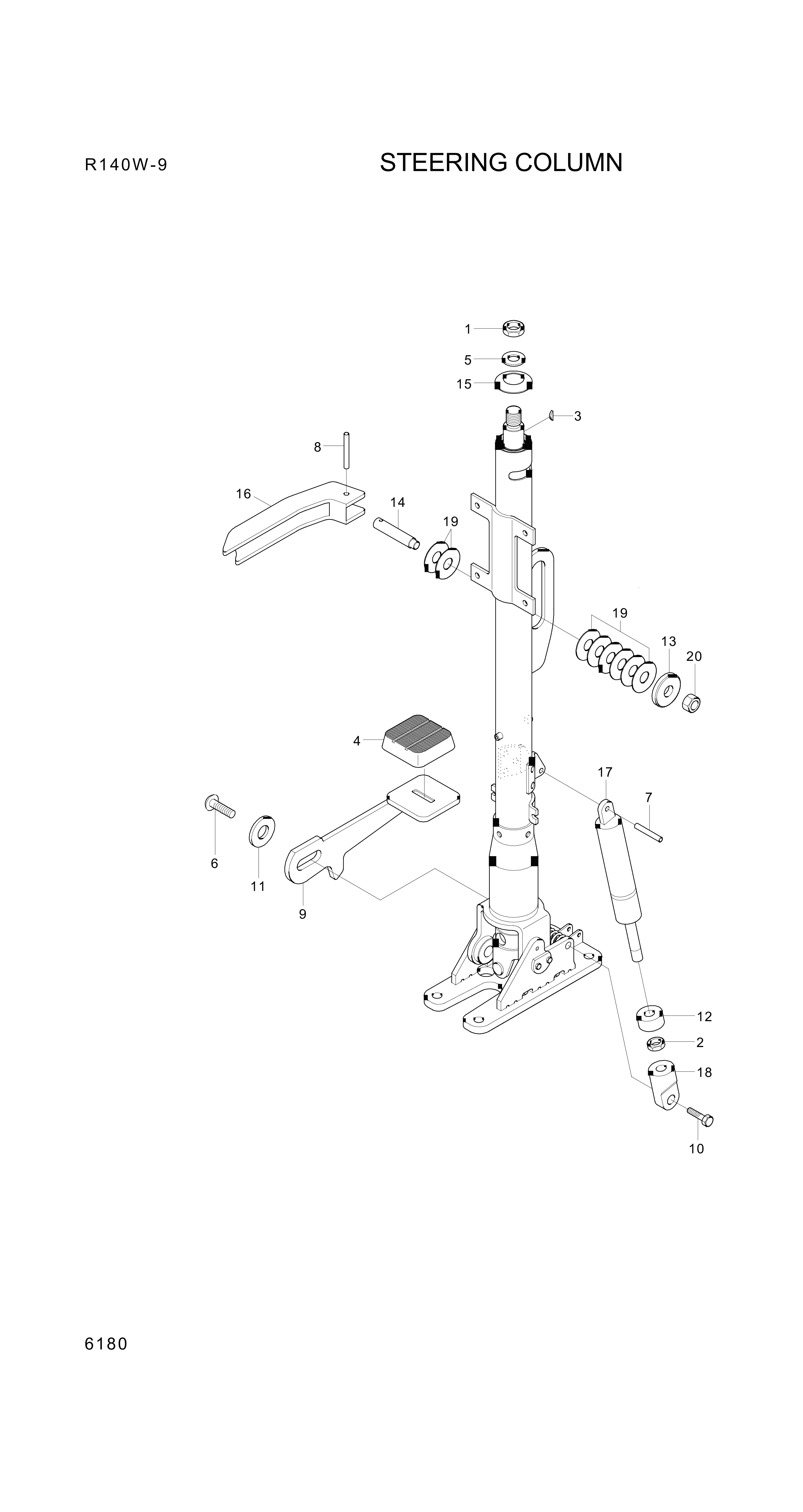 drawing for Hyundai Construction Equipment ZTAZ-00025 - KEY (figure 4)