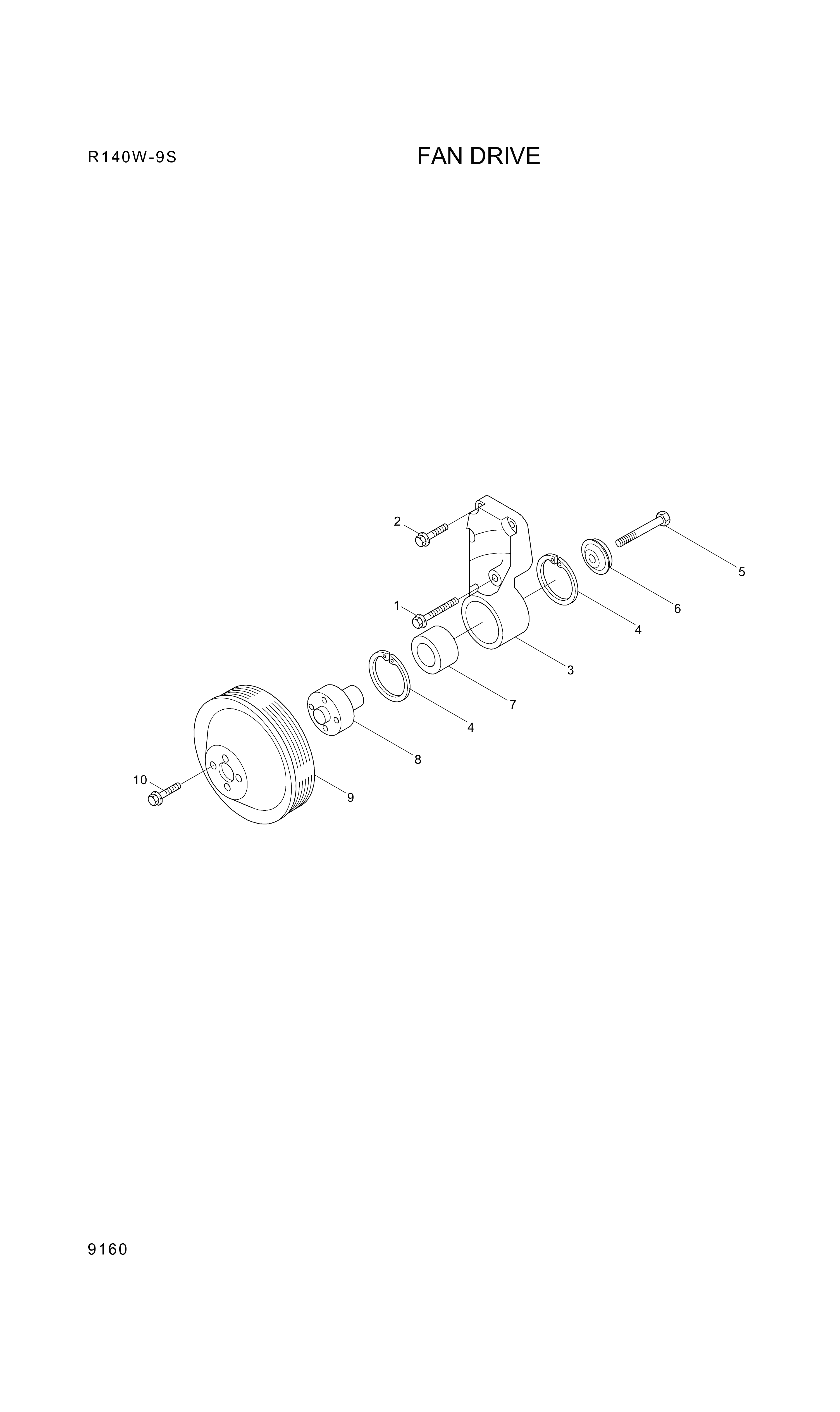 drawing for Hyundai Construction Equipment YUBP-06578 - SCREW (figure 3)