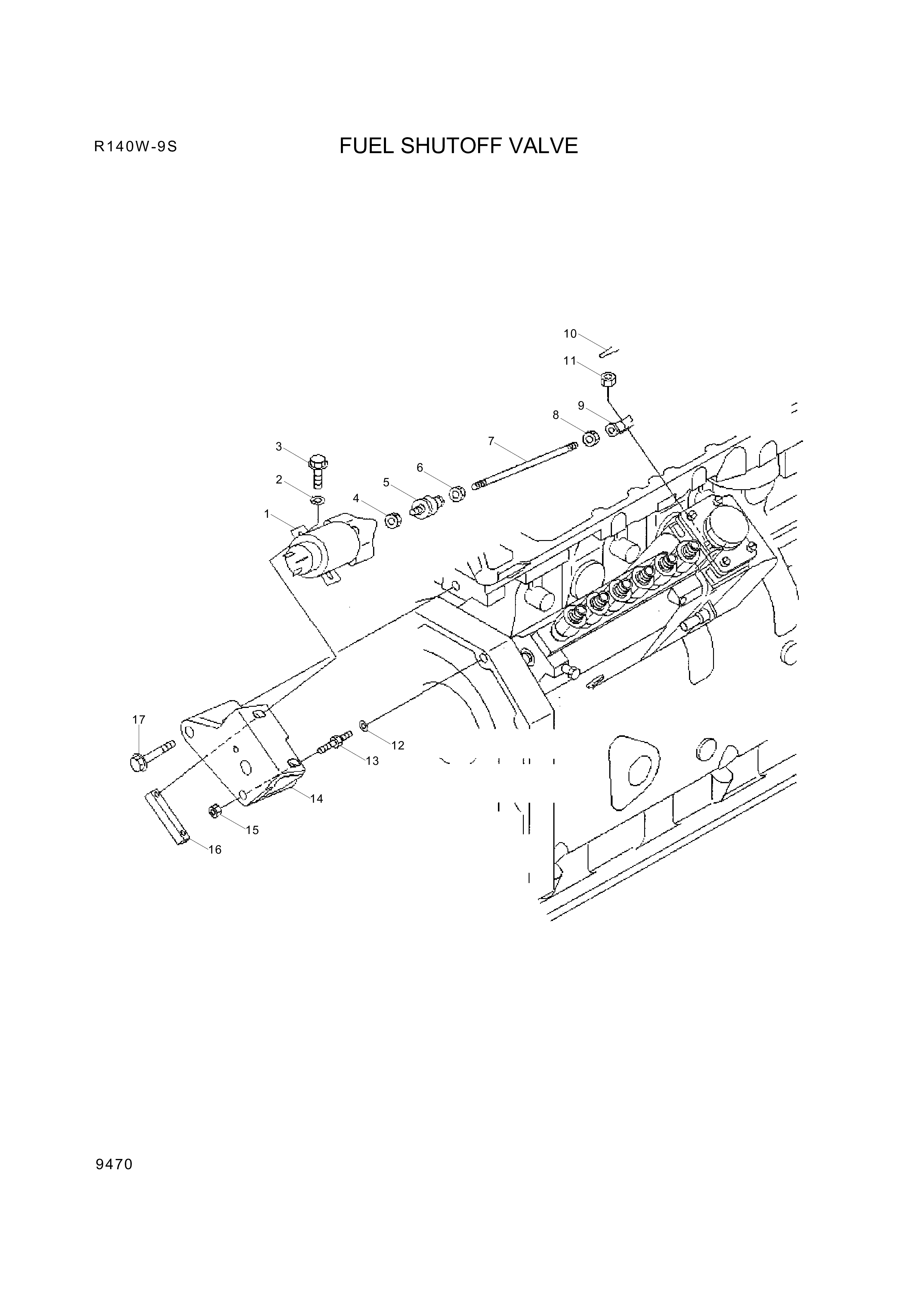 drawing for Hyundai Construction Equipment YUBP-06648 - SCREW (figure 4)