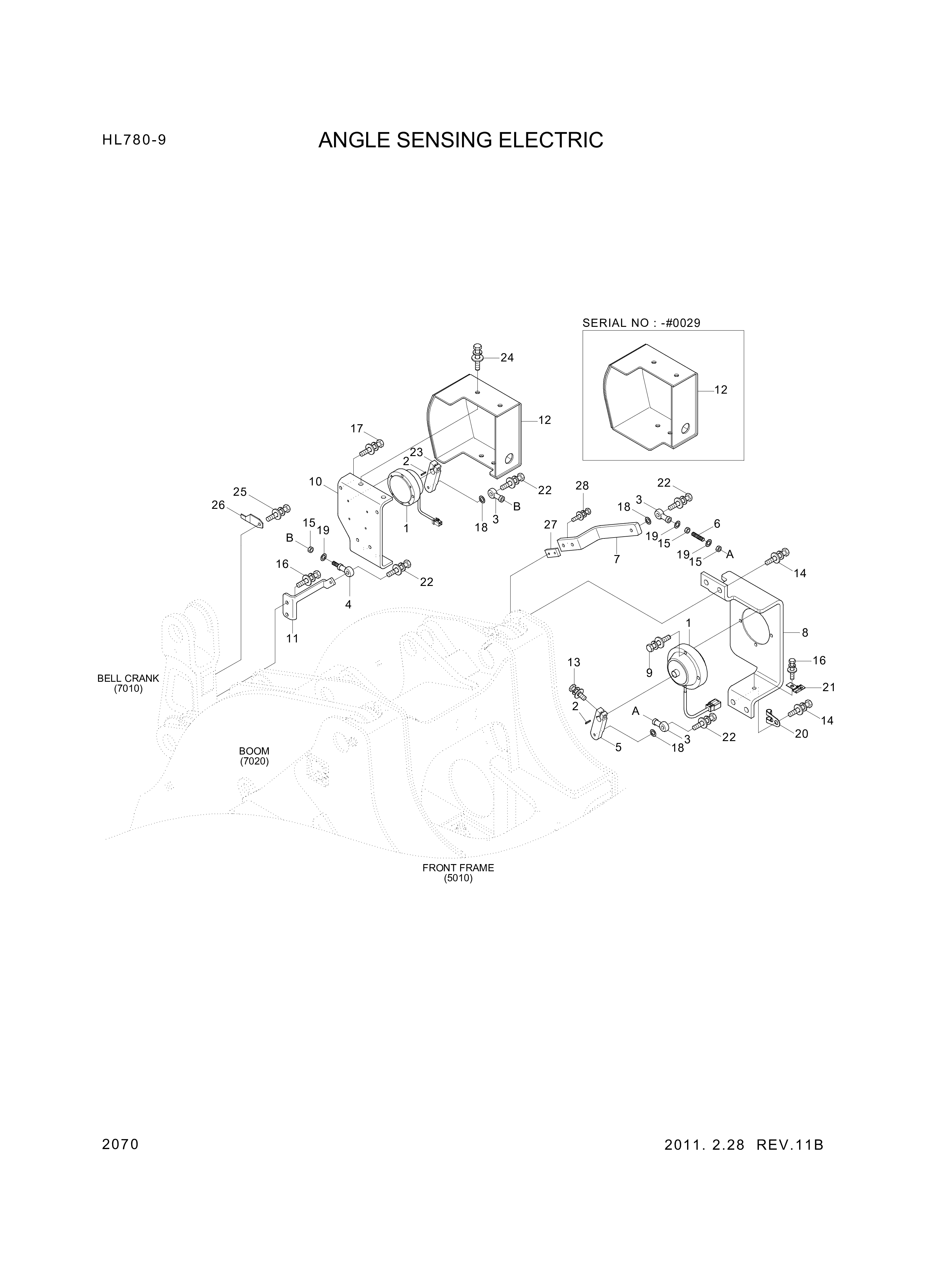 drawing for Hyundai Construction Equipment S205-082006 - NUT-HEX (figure 4)