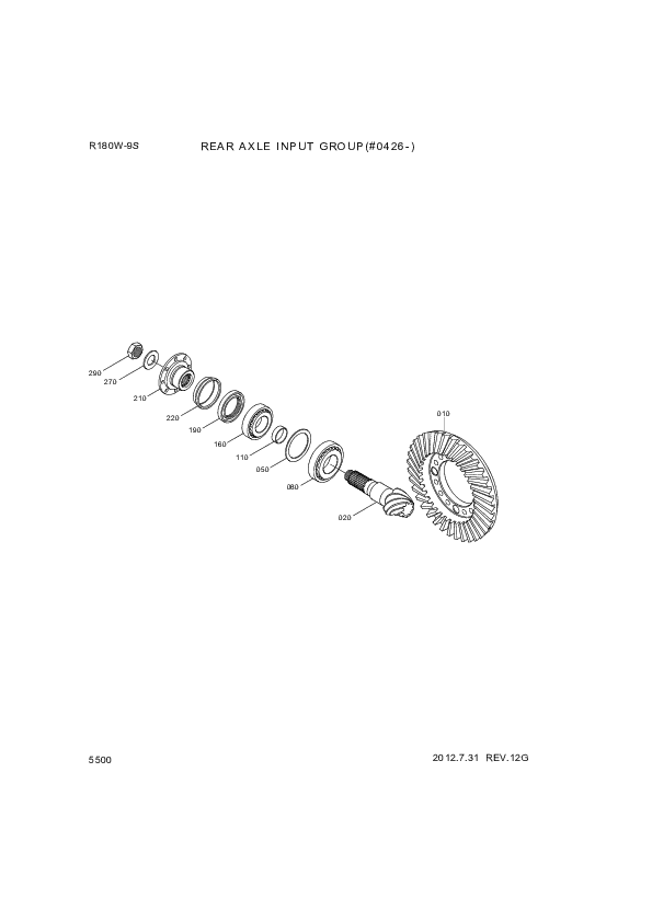 drawing for Hyundai Construction Equipment ZGAQ-03875 - BEARING-TAPERROLLER (figure 3)