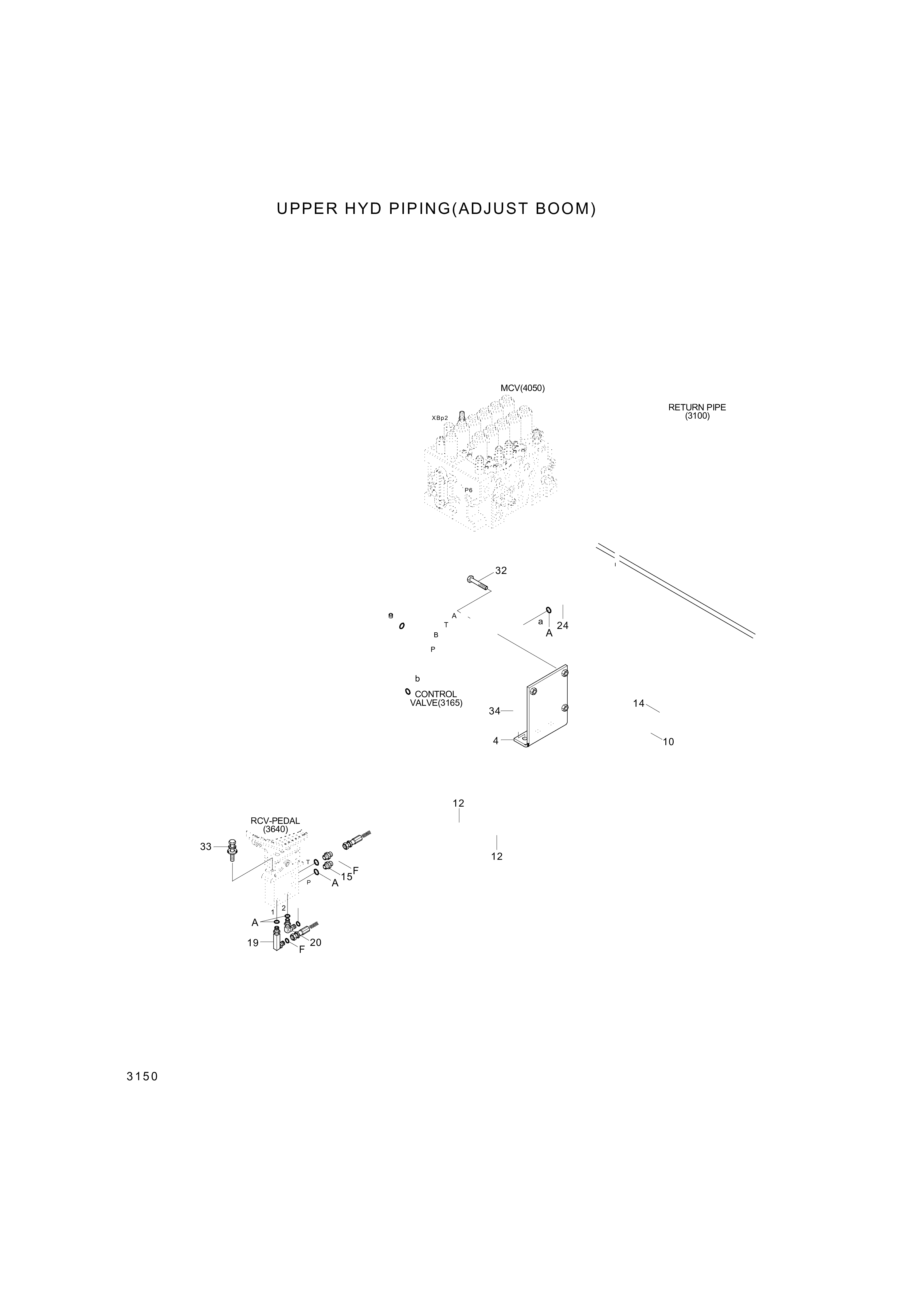 drawing for Hyundai Construction Equipment P943-128332 - HOSE ASSY-ORFS&FLG (figure 2)