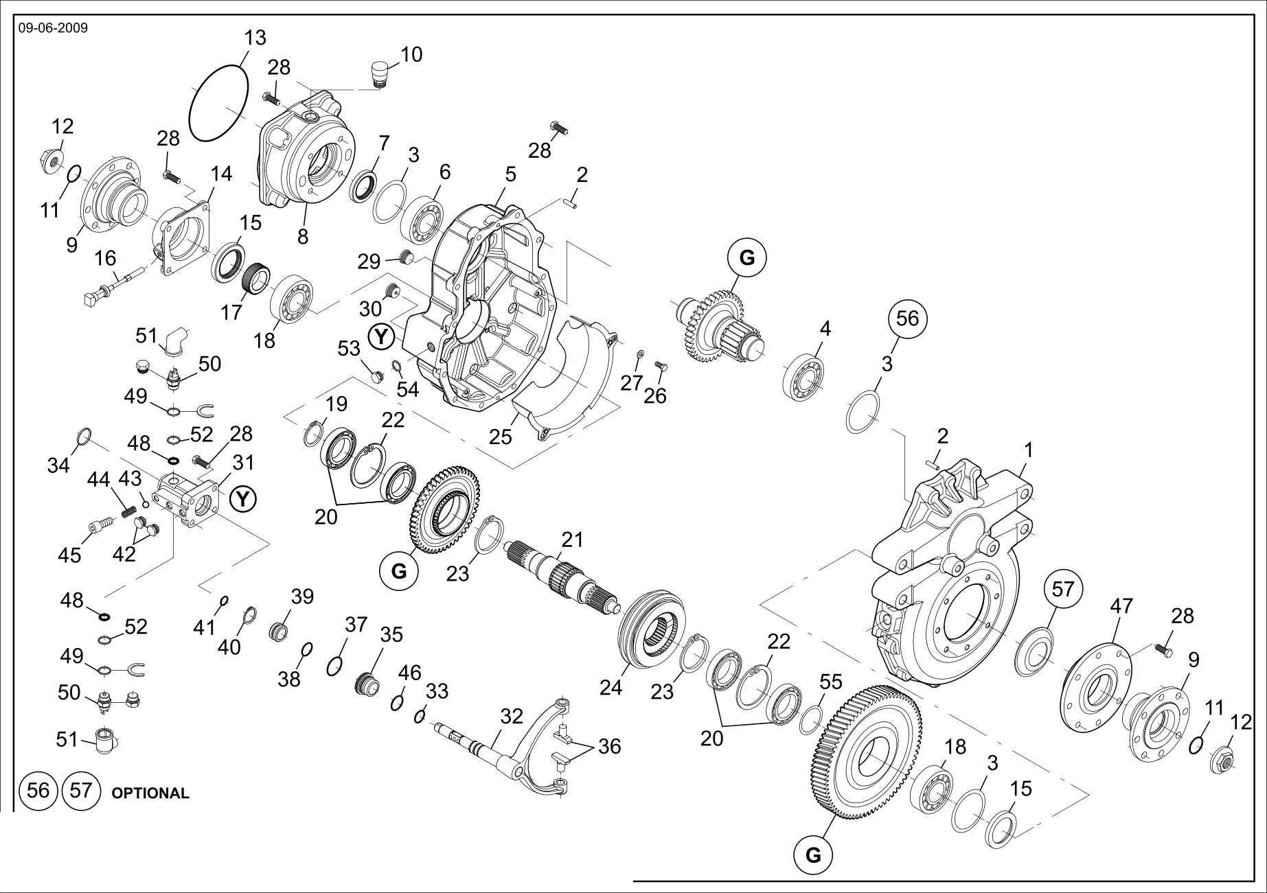 drawing for KRAMER 1000084962 - BALL BEARING (figure 2)