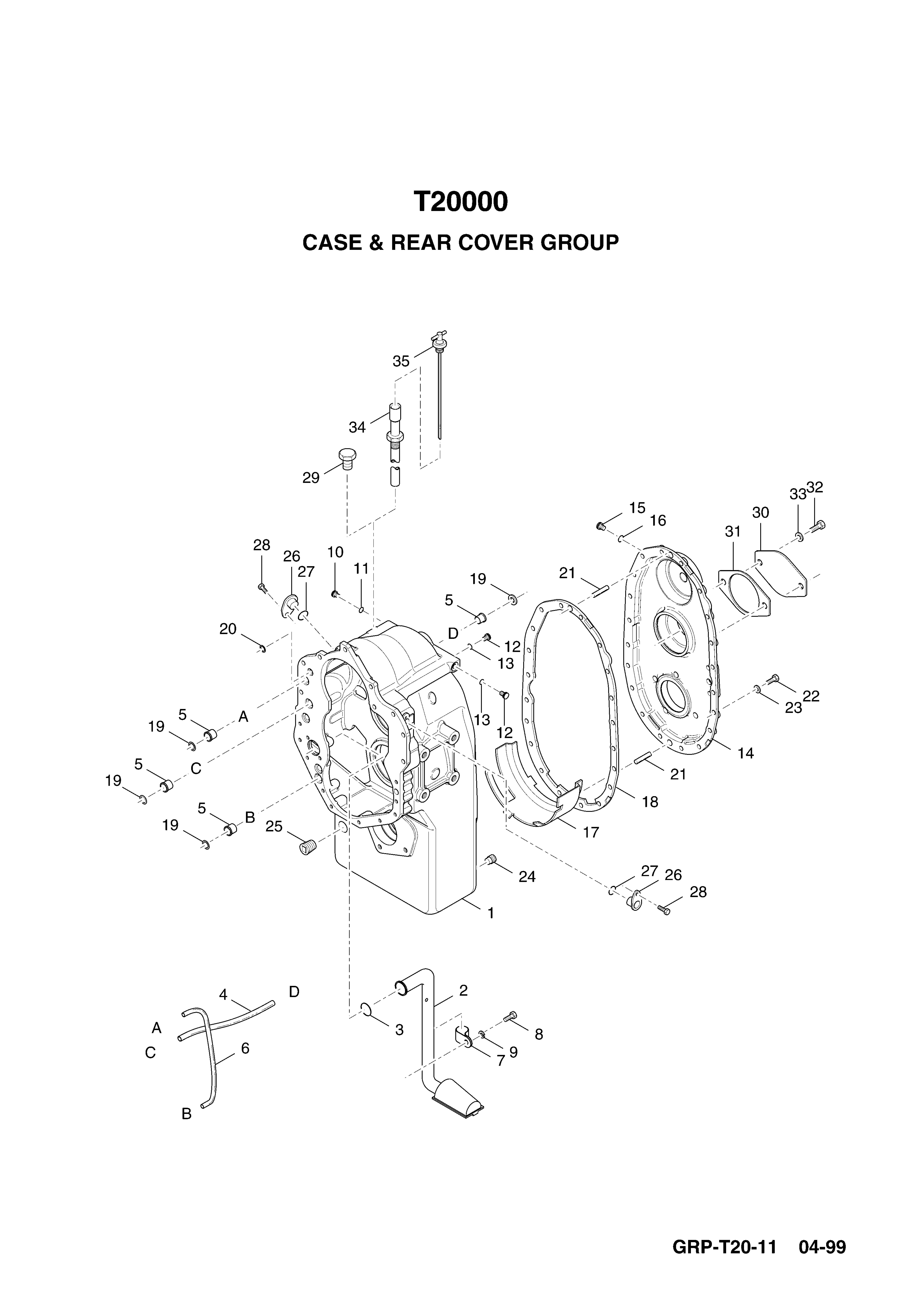 drawing for HOIST LIFT TRUCKS M04467 - O RING (figure 1)