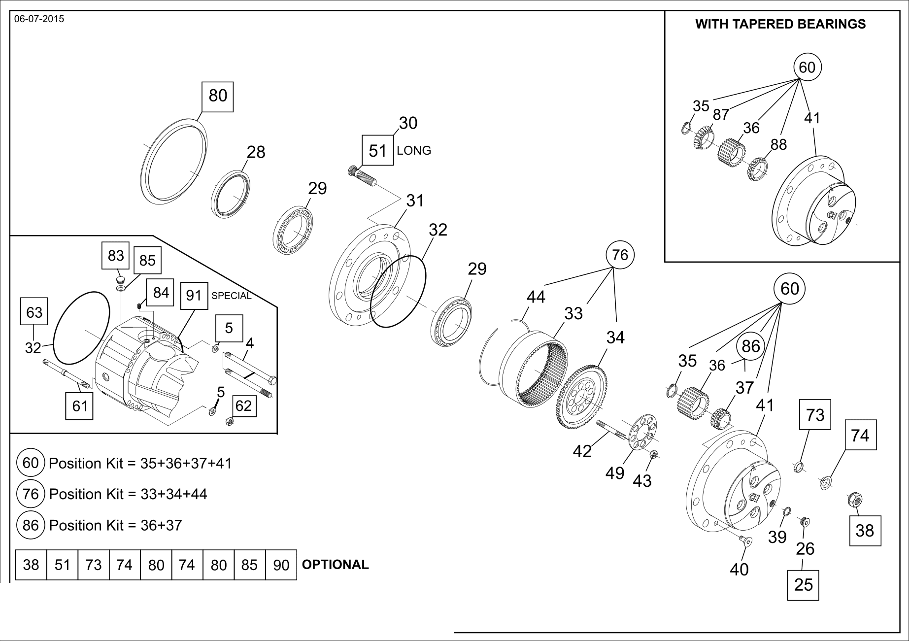 drawing for GHH 1202-0053 - BEARING (figure 3)