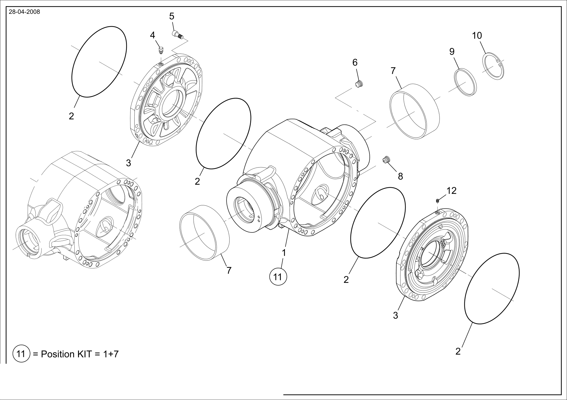 drawing for WALDON 401364 - VENT (figure 3)