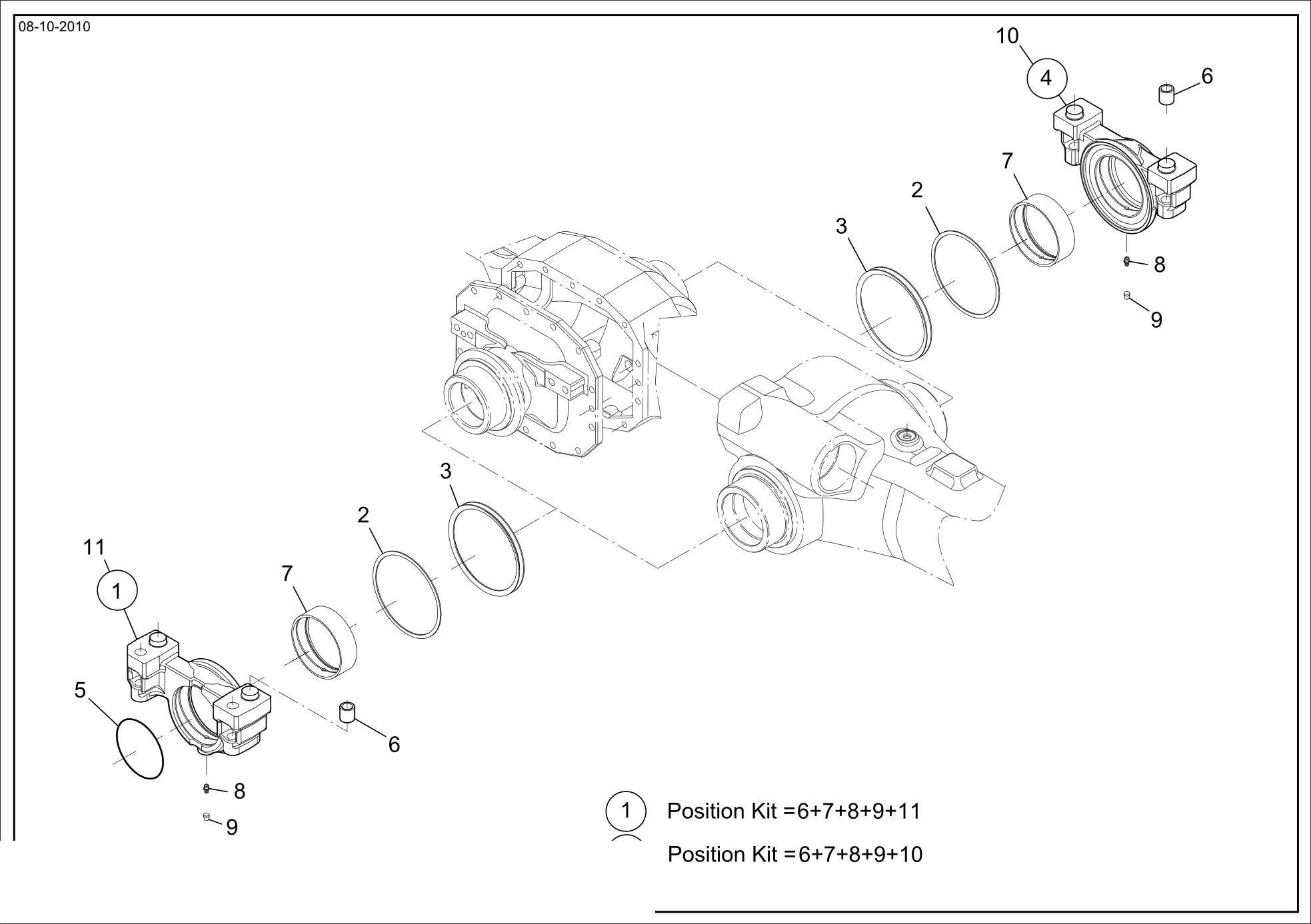 drawing for VALTRA 31791700 - REDUCTION BUSHING (figure 1)