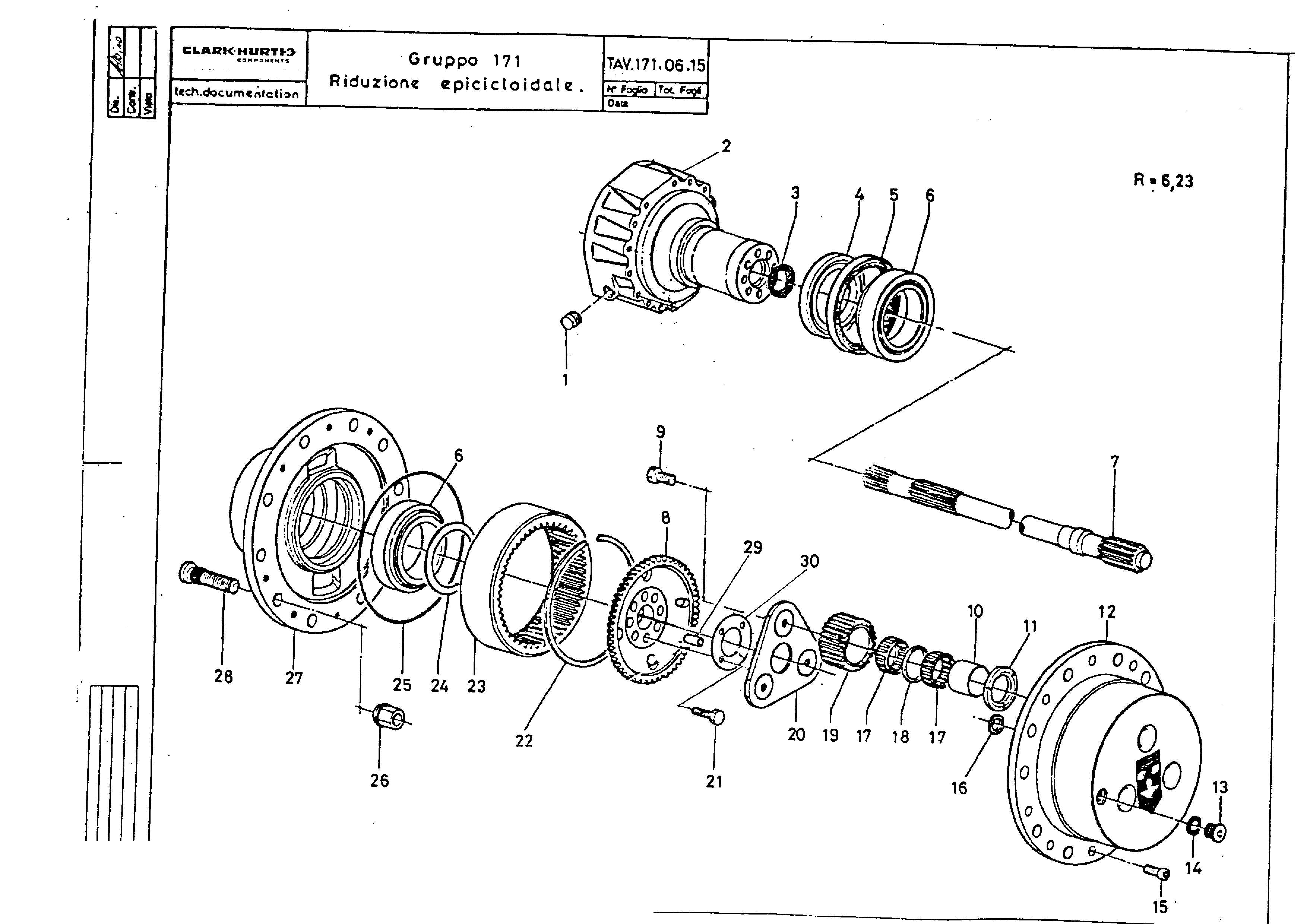 drawing for CHARLES MACHINE COMPANY 126-037 - TAPER ROLLER BEARING (figure 3)