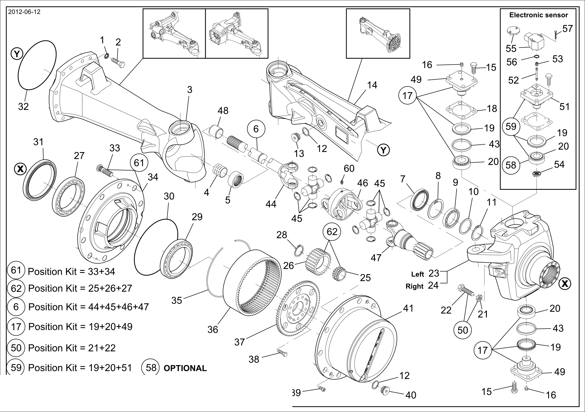 drawing for GRANIT 72712193 - TAPER ROLLER BEARING (figure 2)