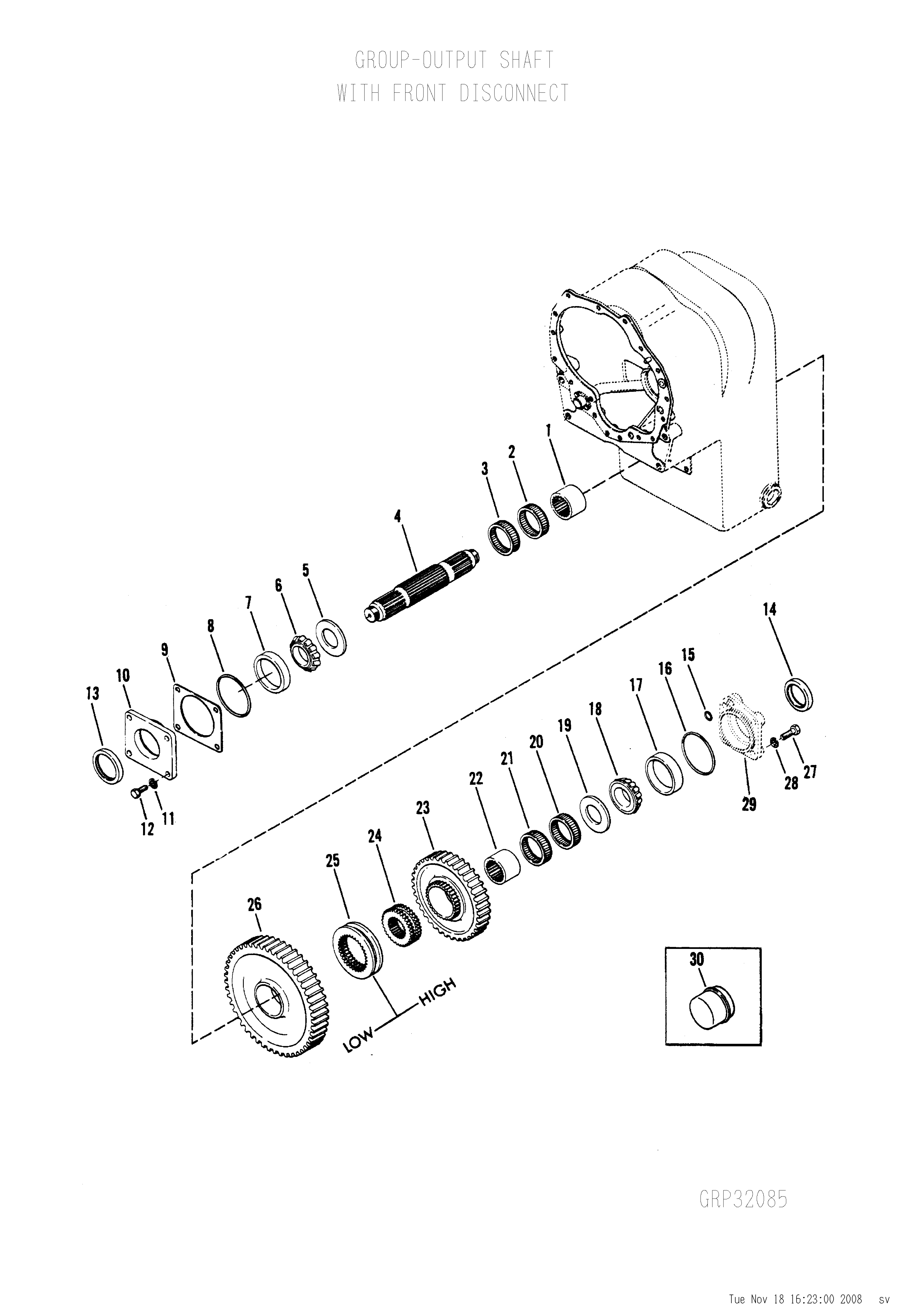 drawing for CNH NEW HOLLAND 75286782 - OIL SEAL (figure 1)