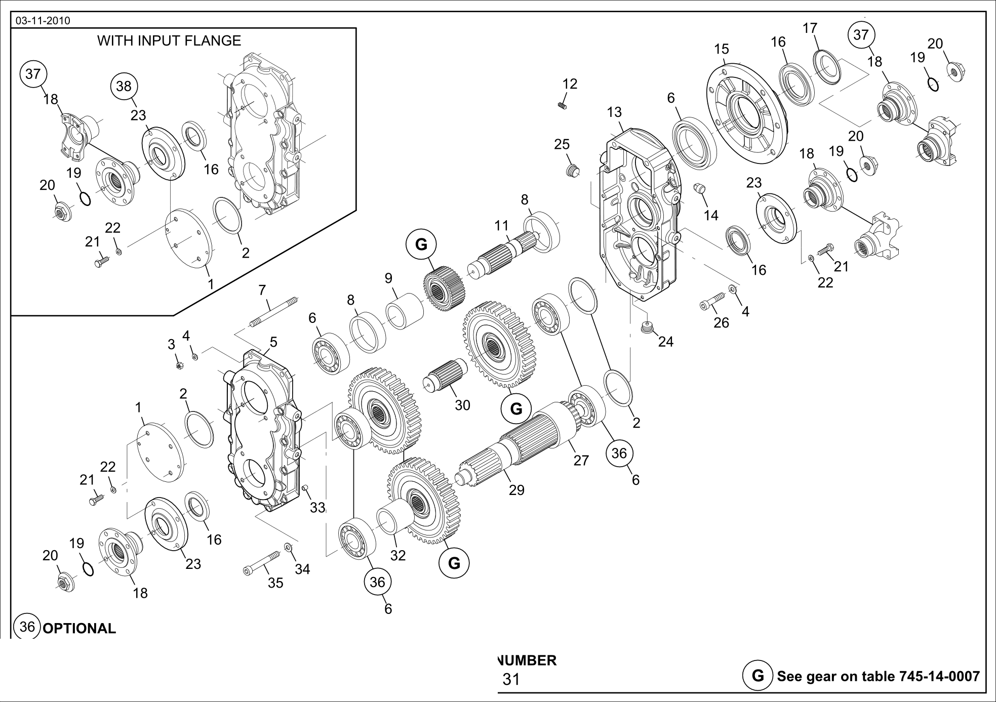 drawing for NOBLE LIFT TRUCKS 7T3430 - NUT (figure 2)