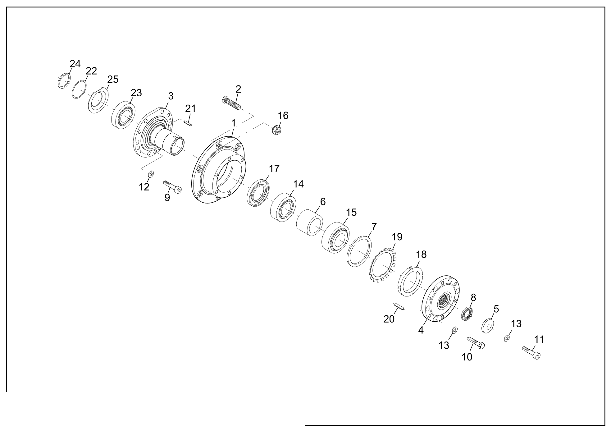 drawing for MERTZ 2393162.001.07 - CIRCLIP (figure 4)