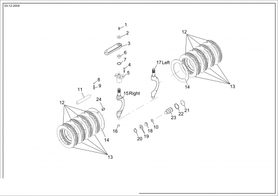 drawing for KRAMER 1000084970 - BACK - UP RING (figure 3)