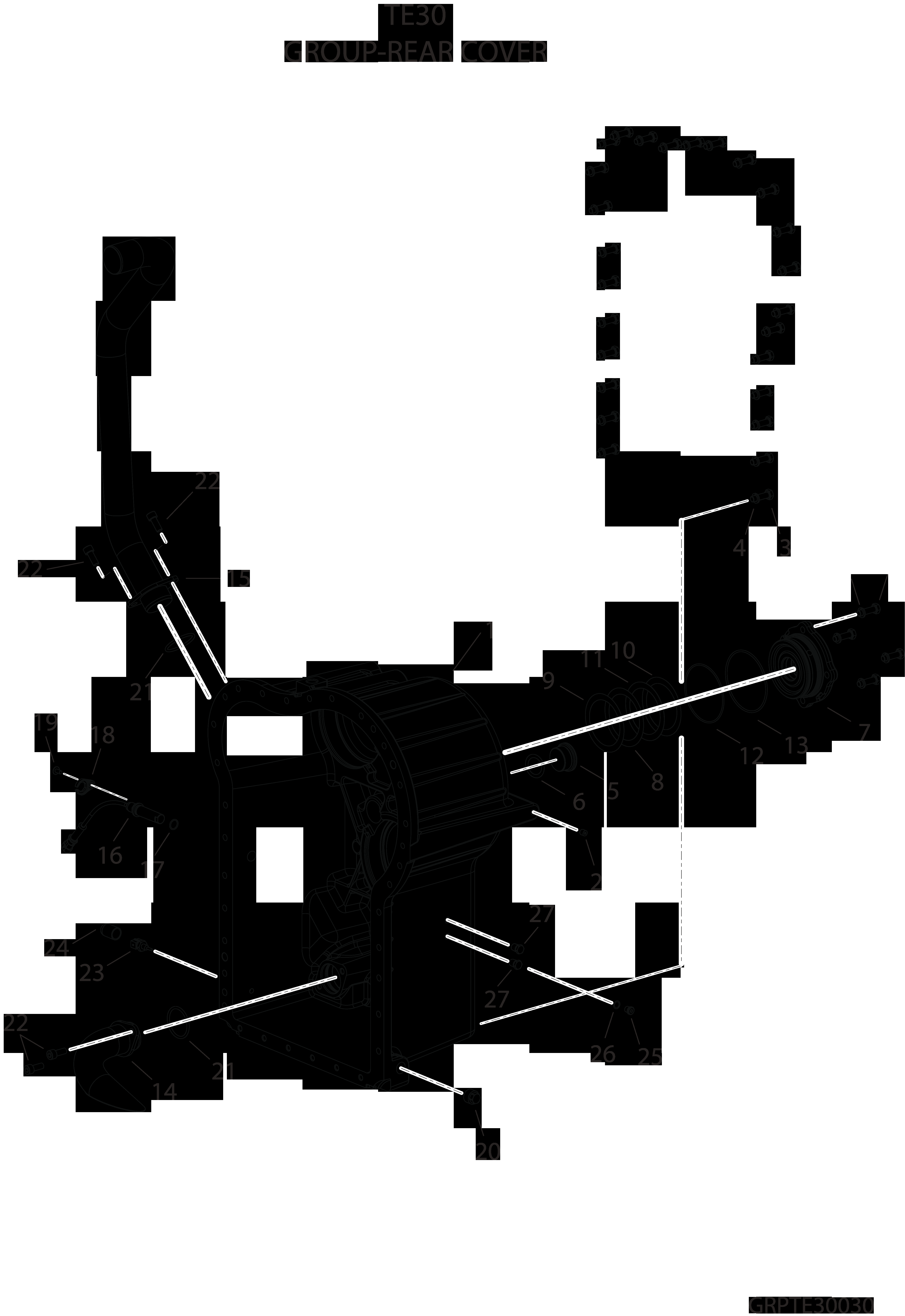 drawing for HOIST LIFT TRUCKS M04464 - PLUG (figure 2)