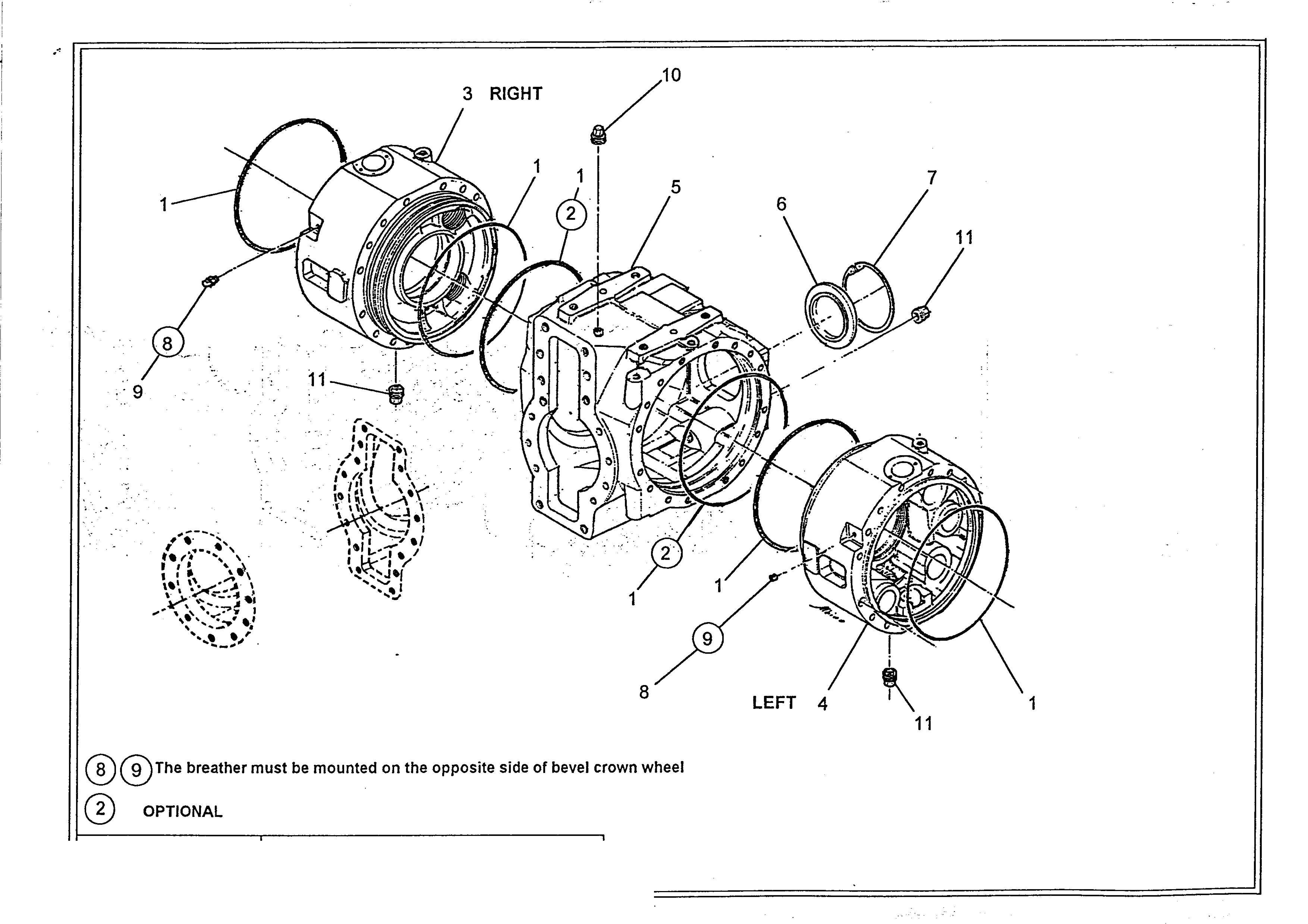 drawing for JARRAFF INDUSTRIES 252-00117 - O - RING (figure 5)