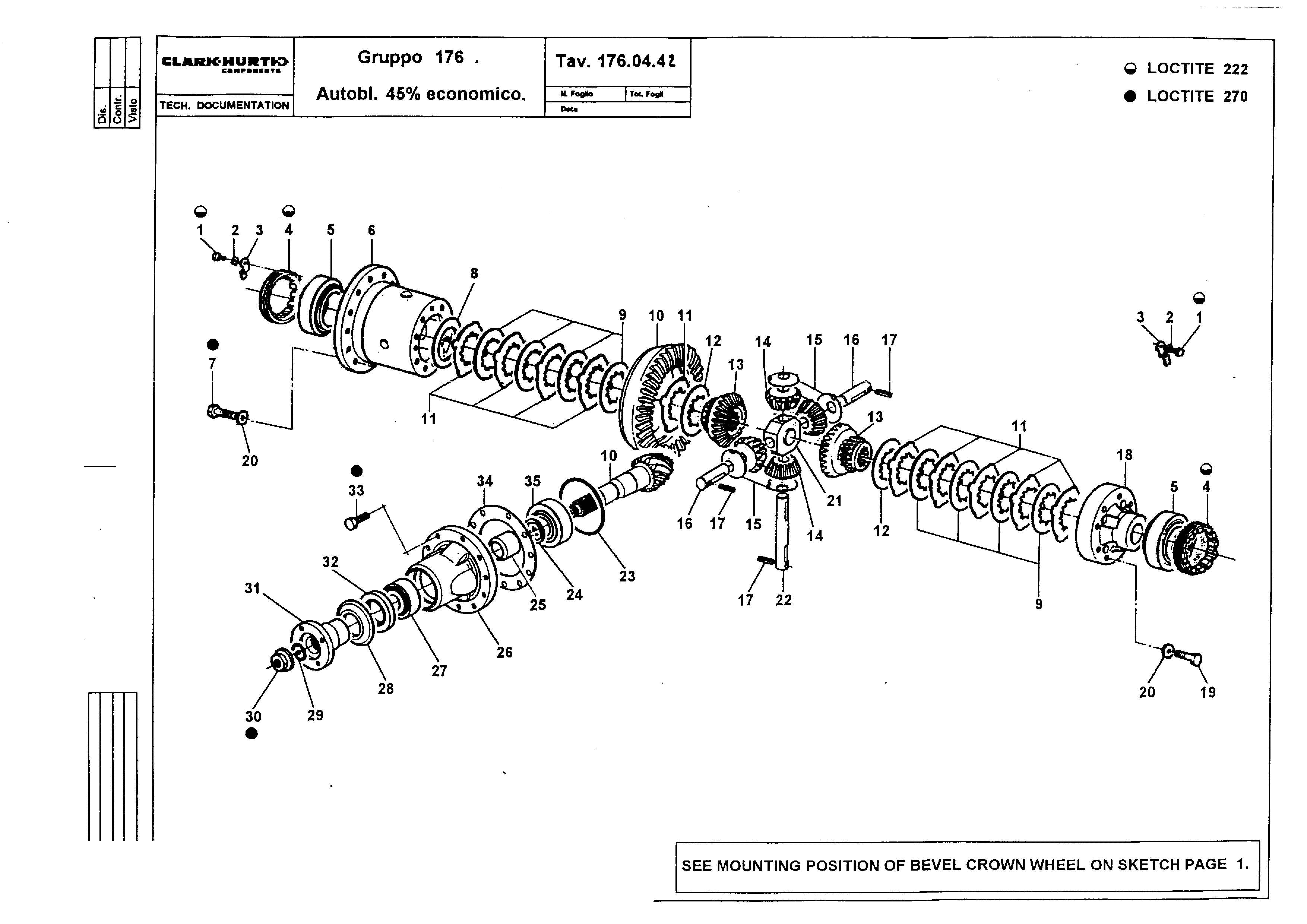 drawing for MERLO 048714 - NUT (figure 5)