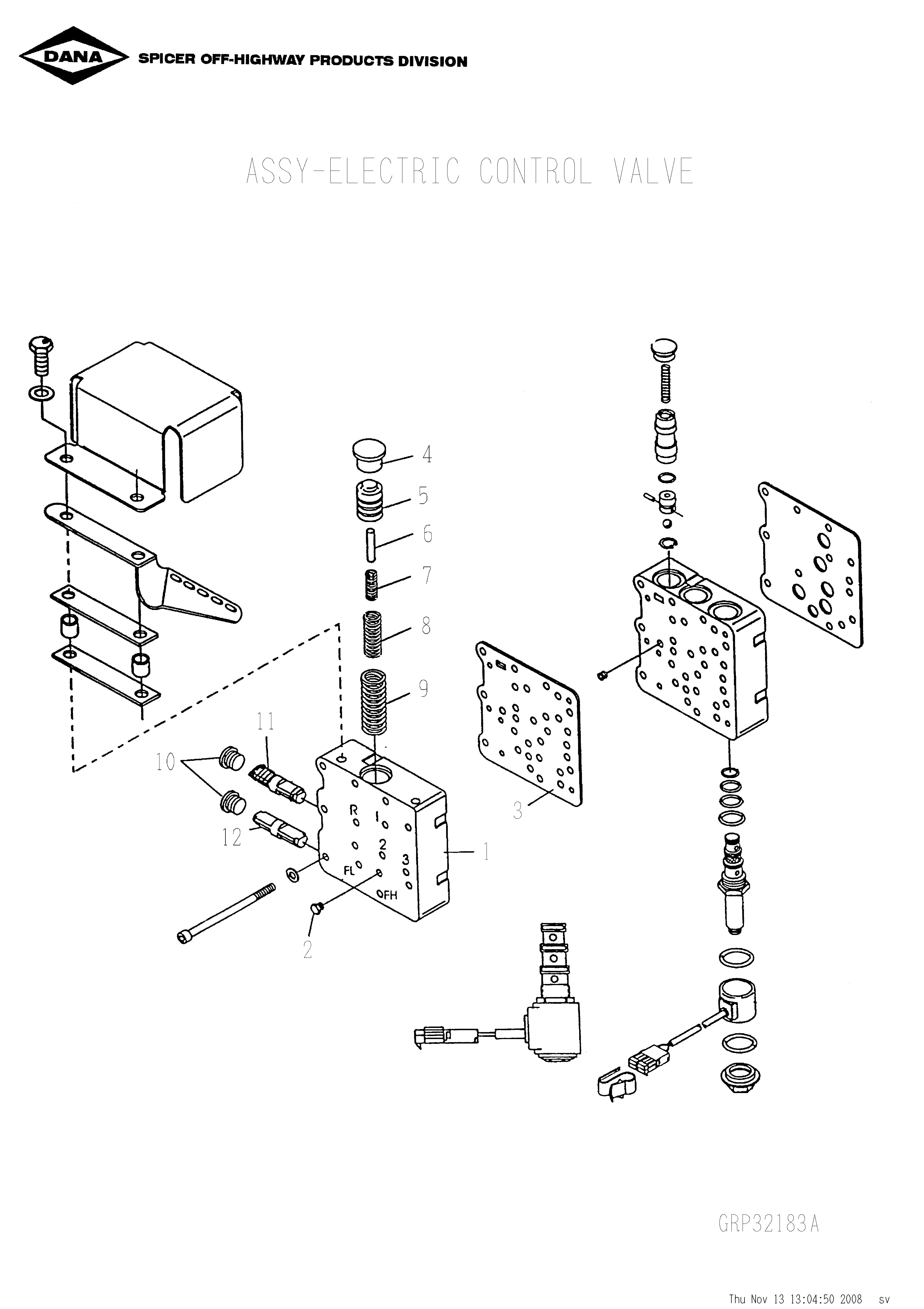 drawing for CNH NEW HOLLAND 75285814 - PIN (figure 1)