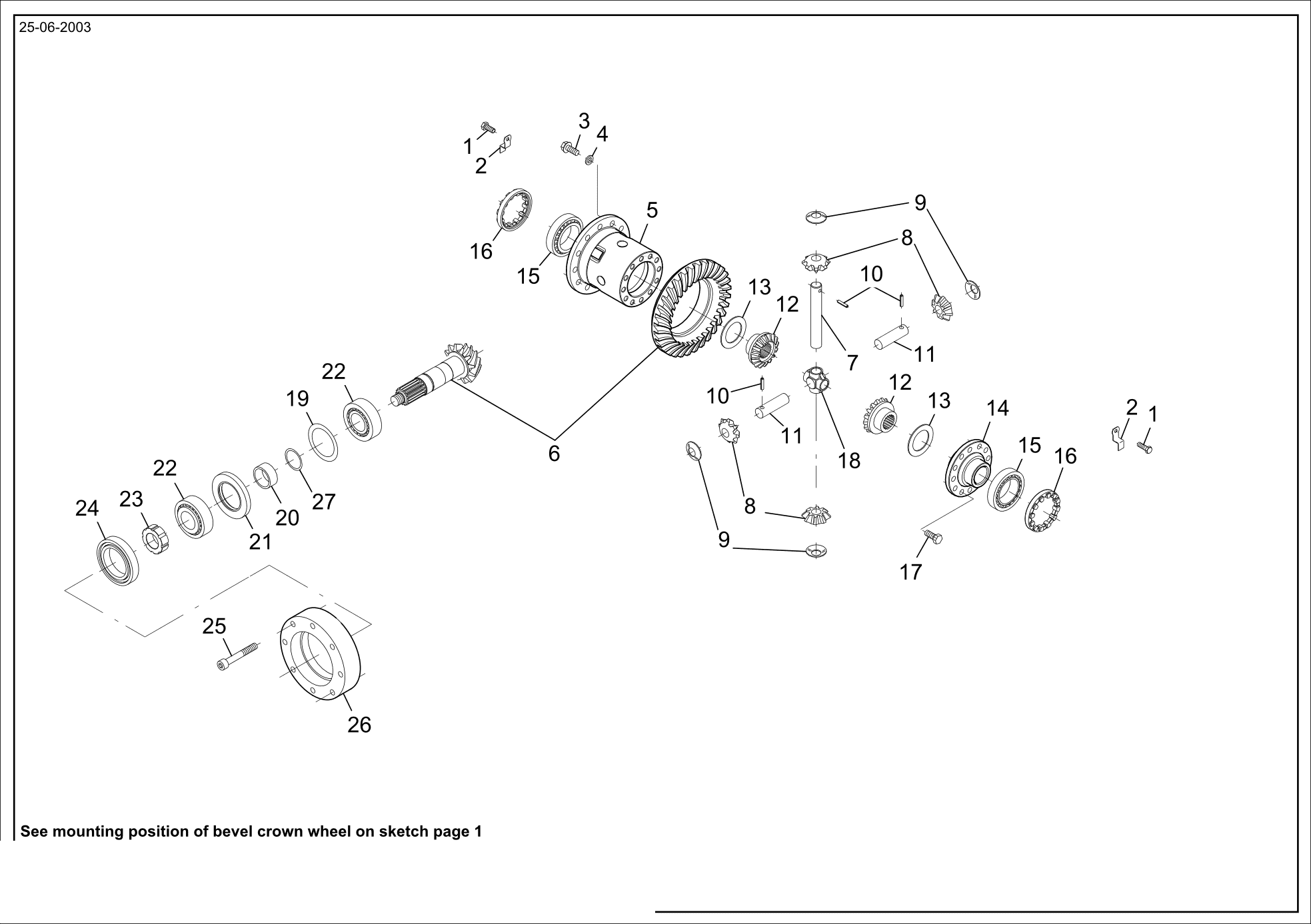 drawing for VT LEEBOY 981740-14 - SEAL - ROTARY SHAFT (figure 1)