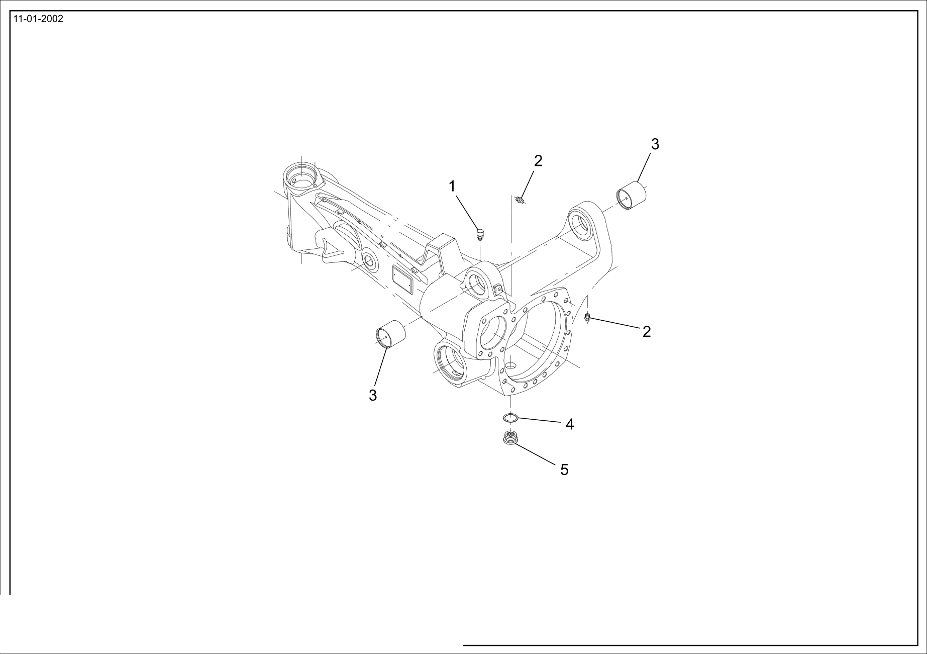 drawing for MASSEY FERGUSON 000065114A - PLUG (figure 3)
