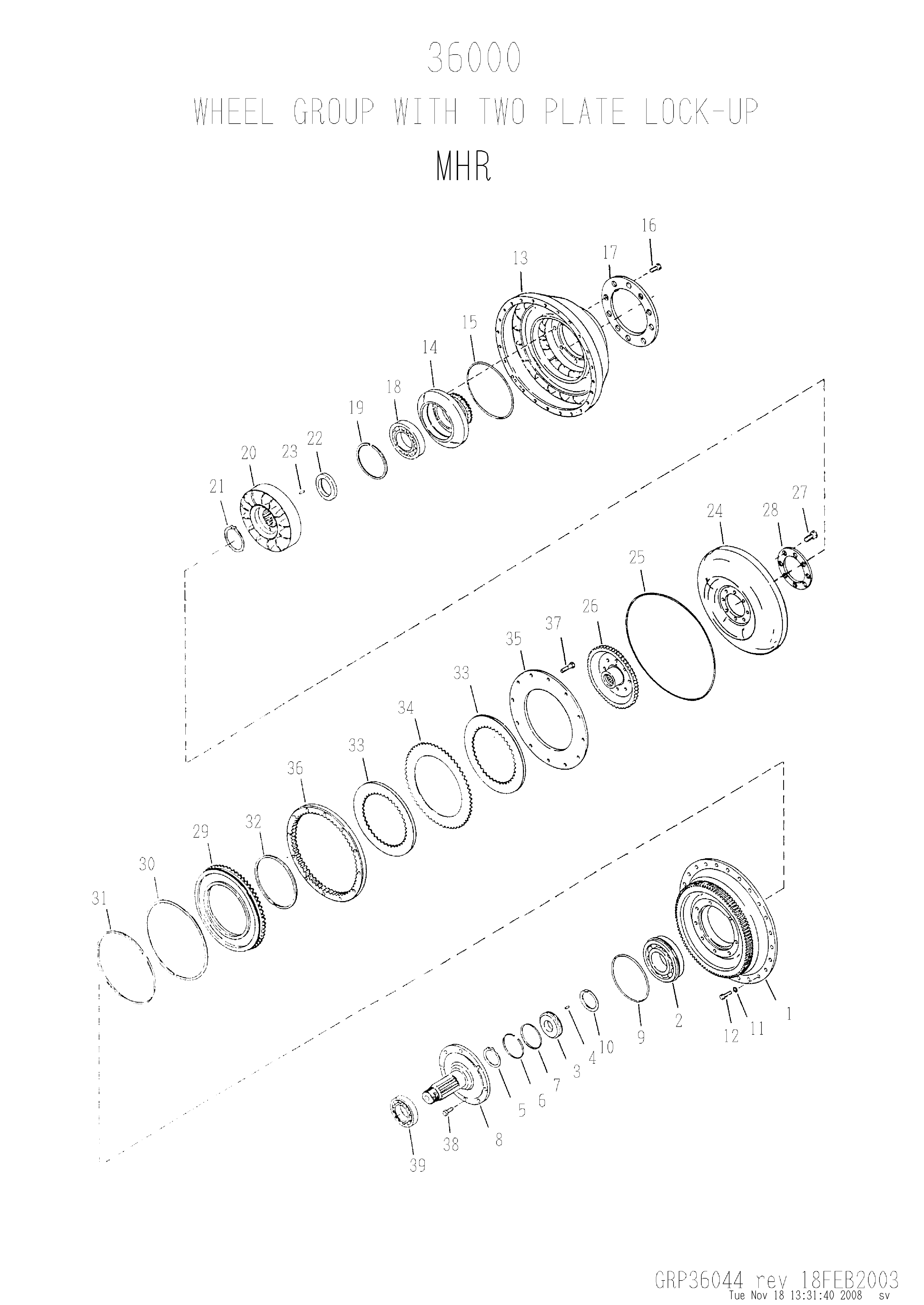 drawing for SCHOEMA, SCHOETTLER MASCHINENFABRIK K24.000071 - RING (figure 1)